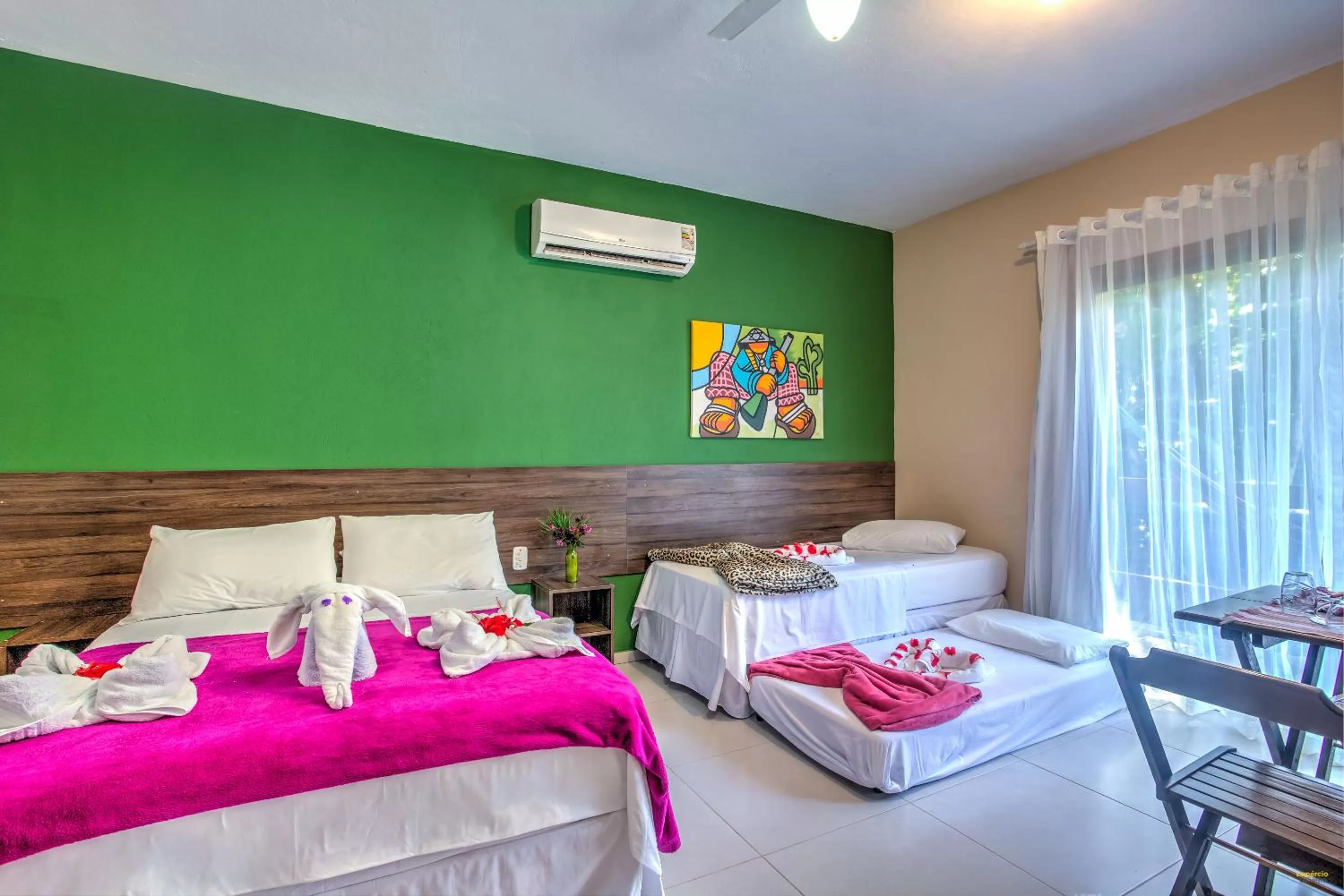 Photo of the whole room, Bed in i9 Embaú Flats & Suites