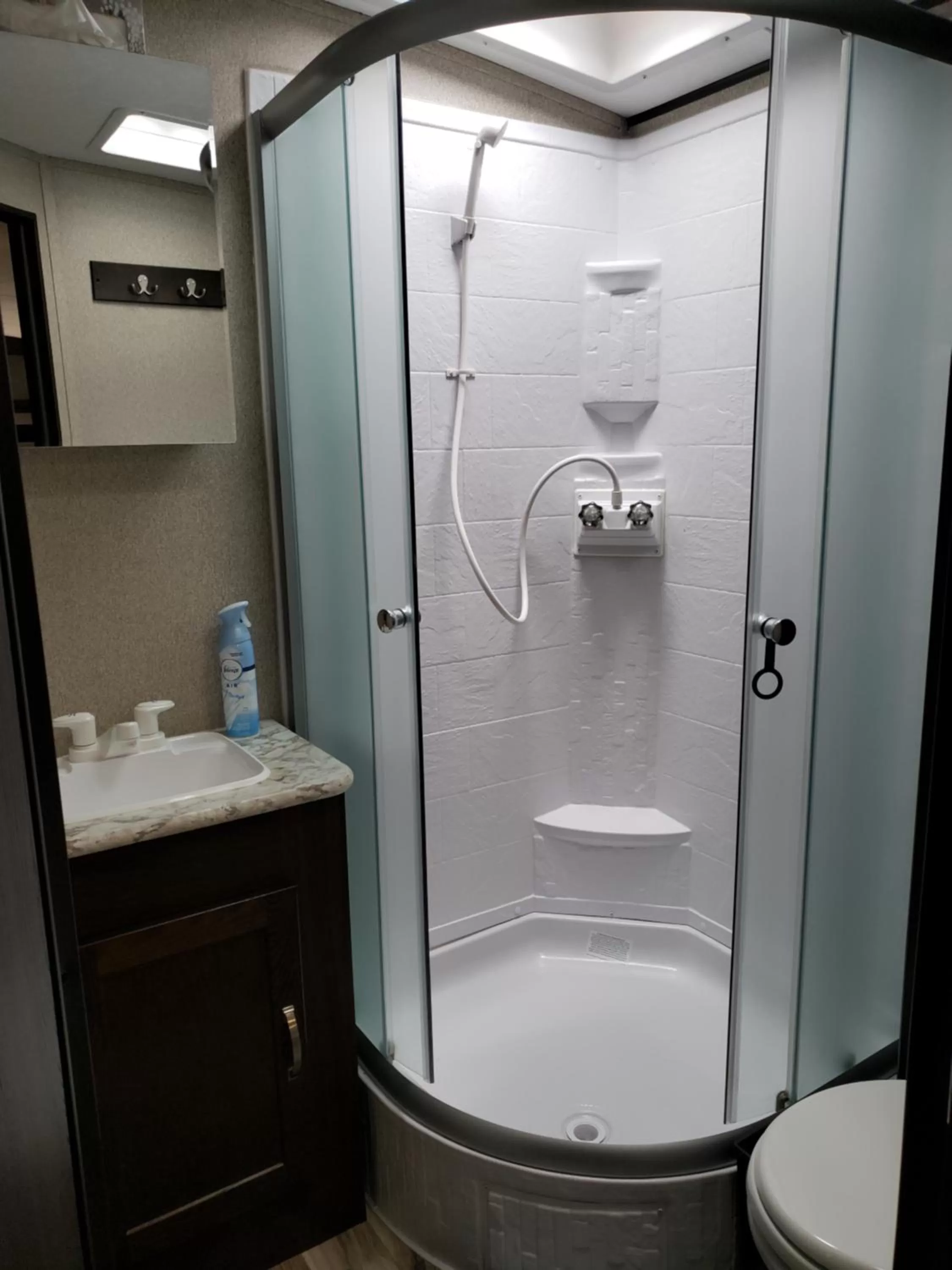 Shower in Grand Canyon RV Glamping