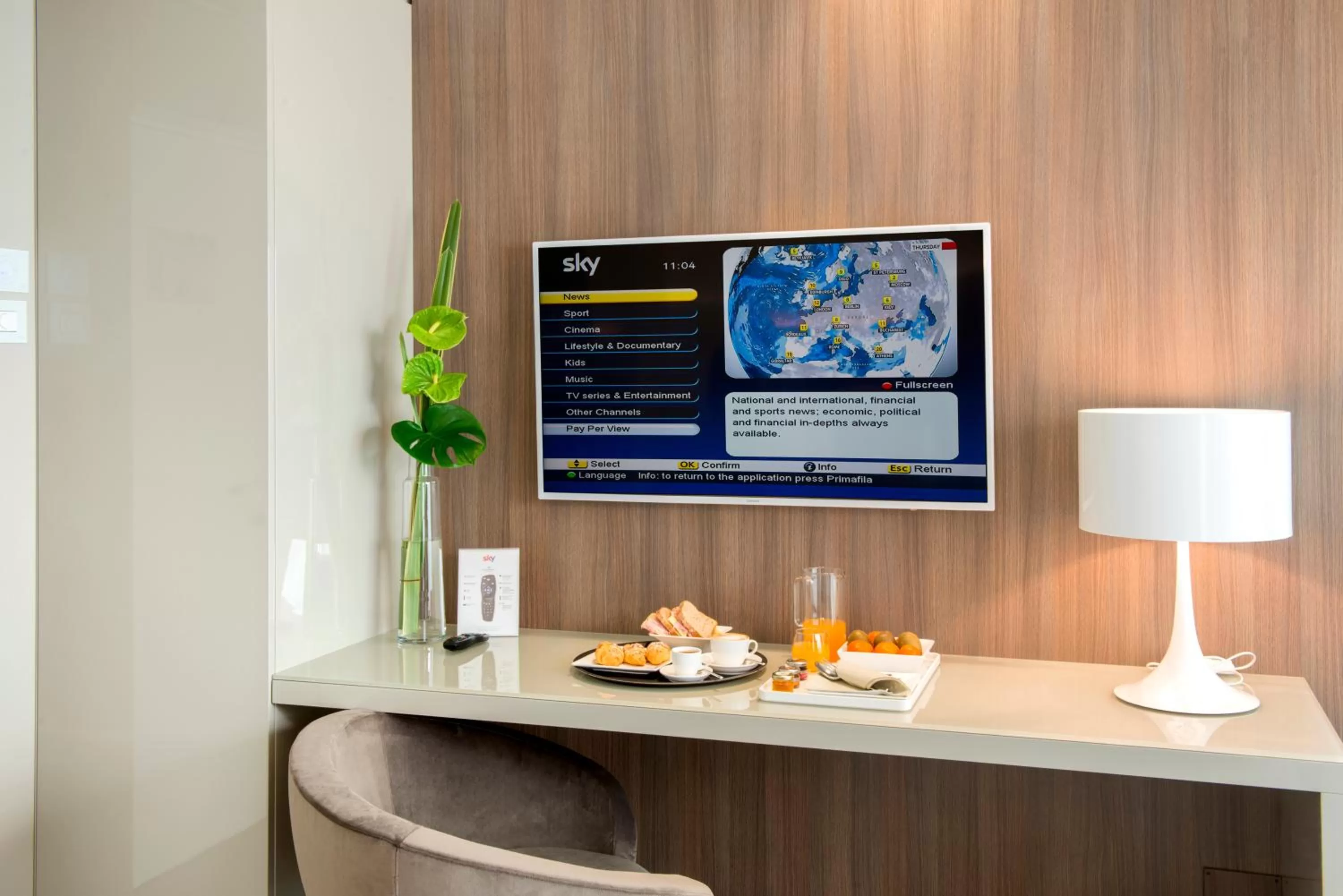 TV and multimedia in Dilman Luxury Stay