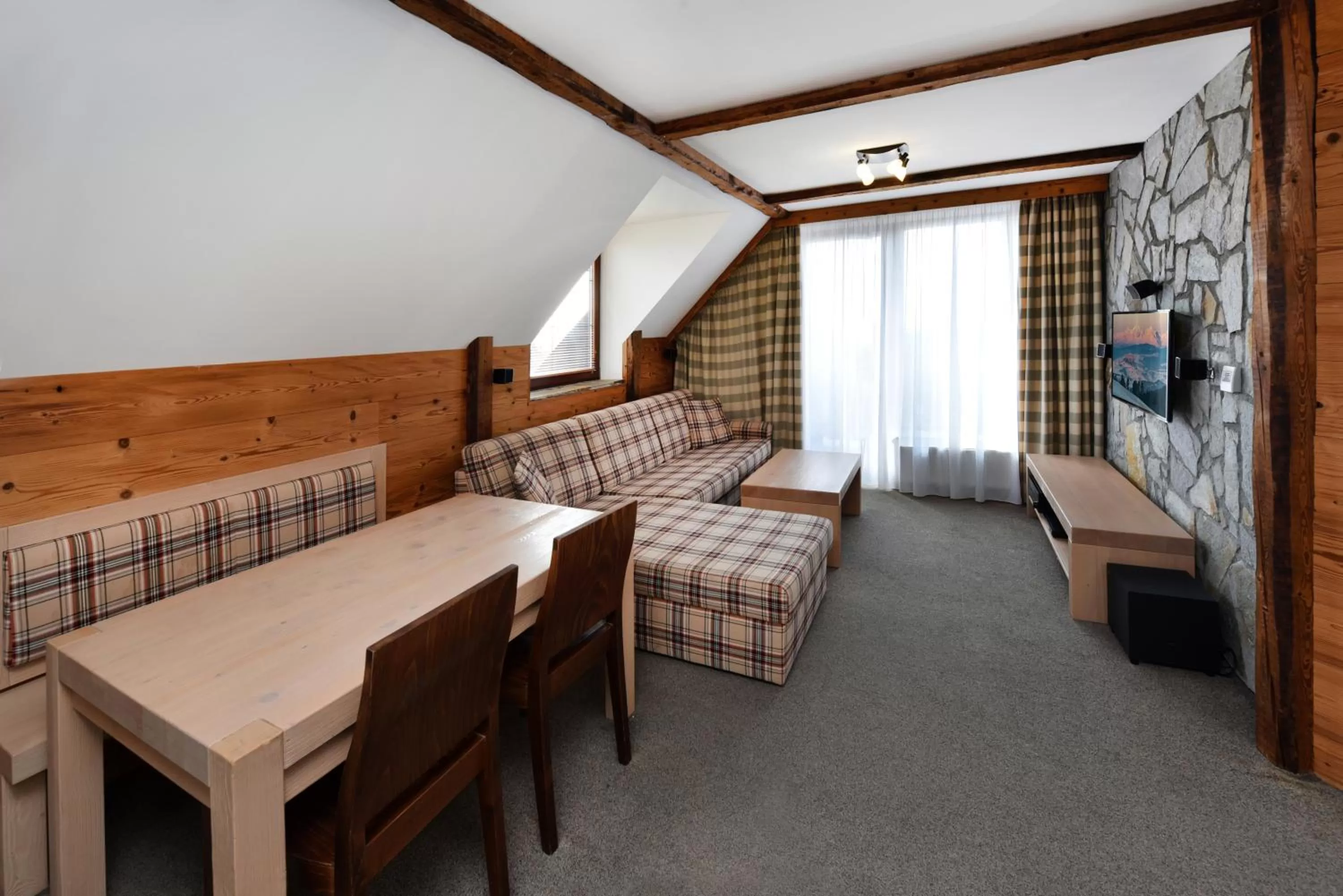 Seating area in APLEND Hotel Kukučka