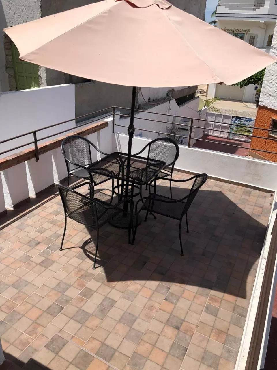 Balcony/Terrace in Bungalows Flamingos