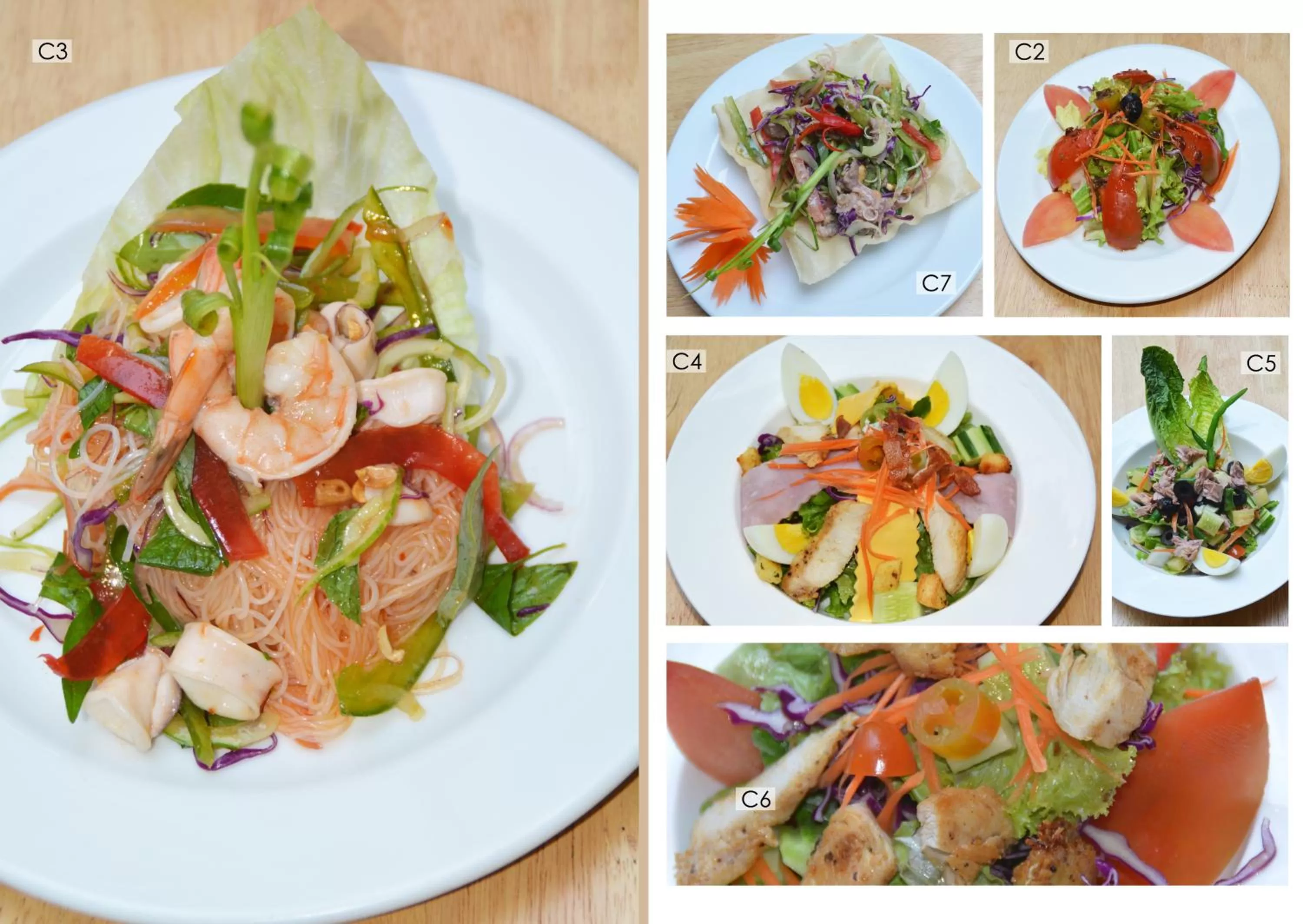 Food and drinks in Home Chic Hotel