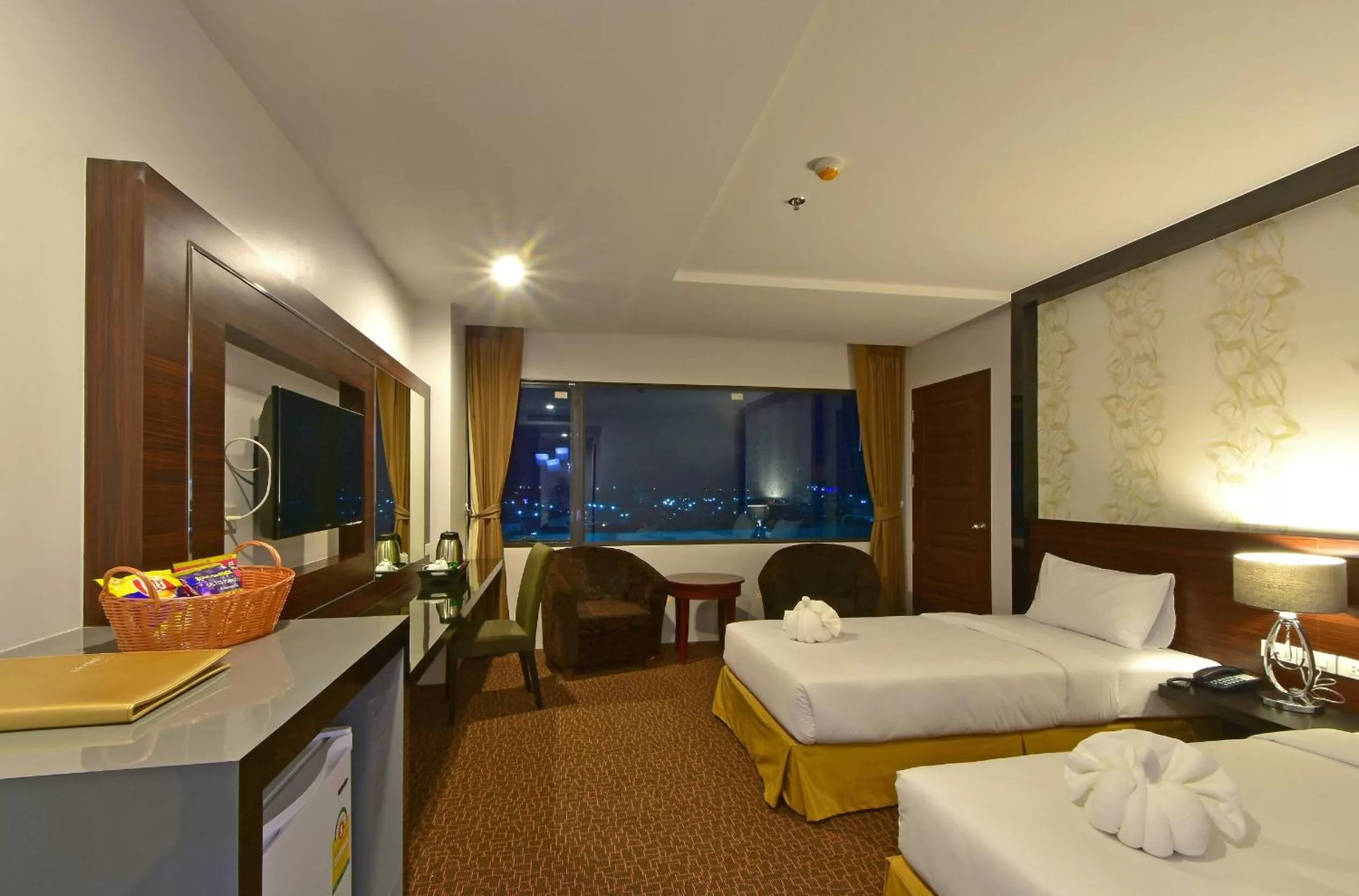 Bed in Siam Oriental Hotel