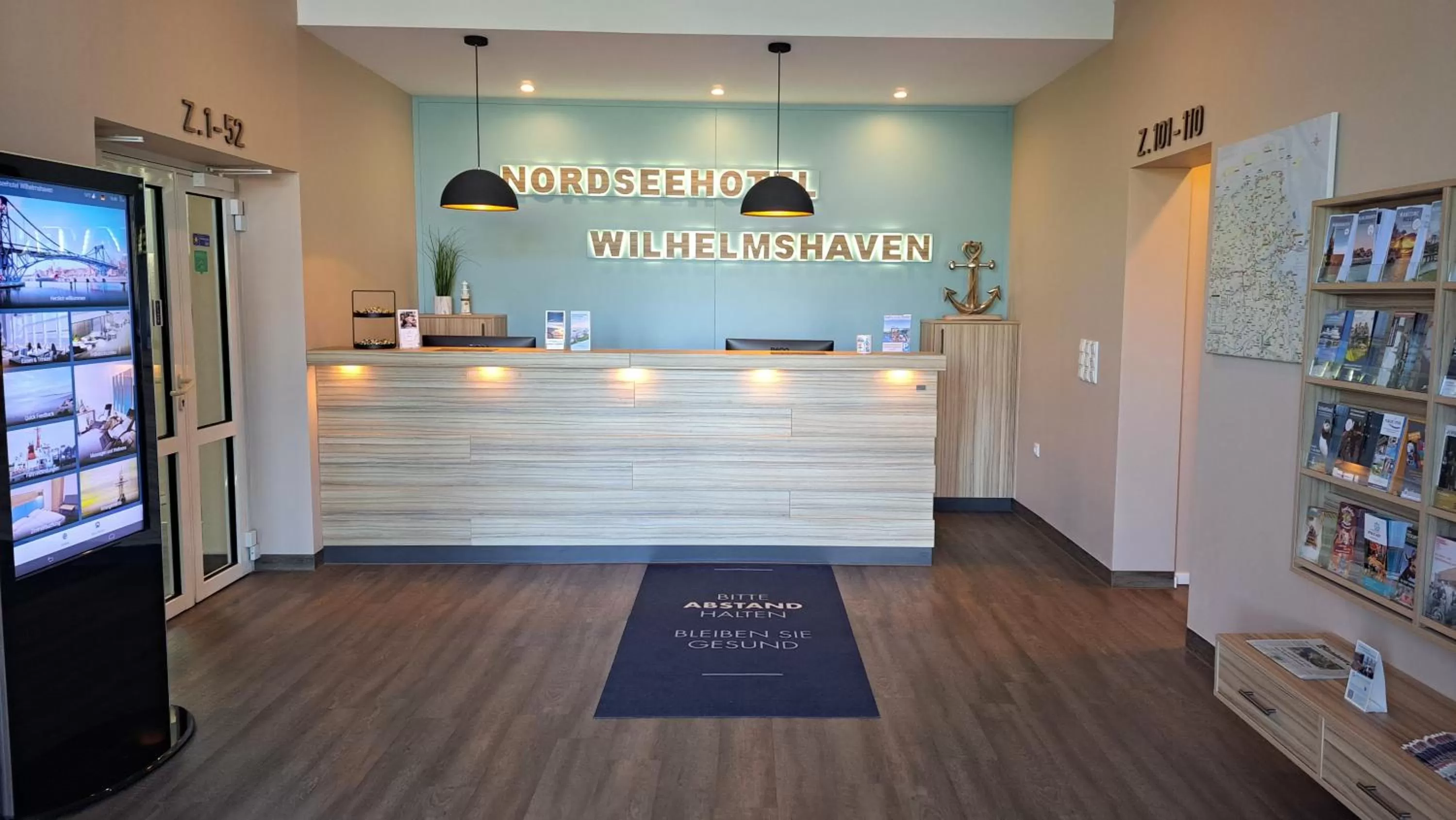 Lobby or reception in Nordseehotel Wilhelmshaven