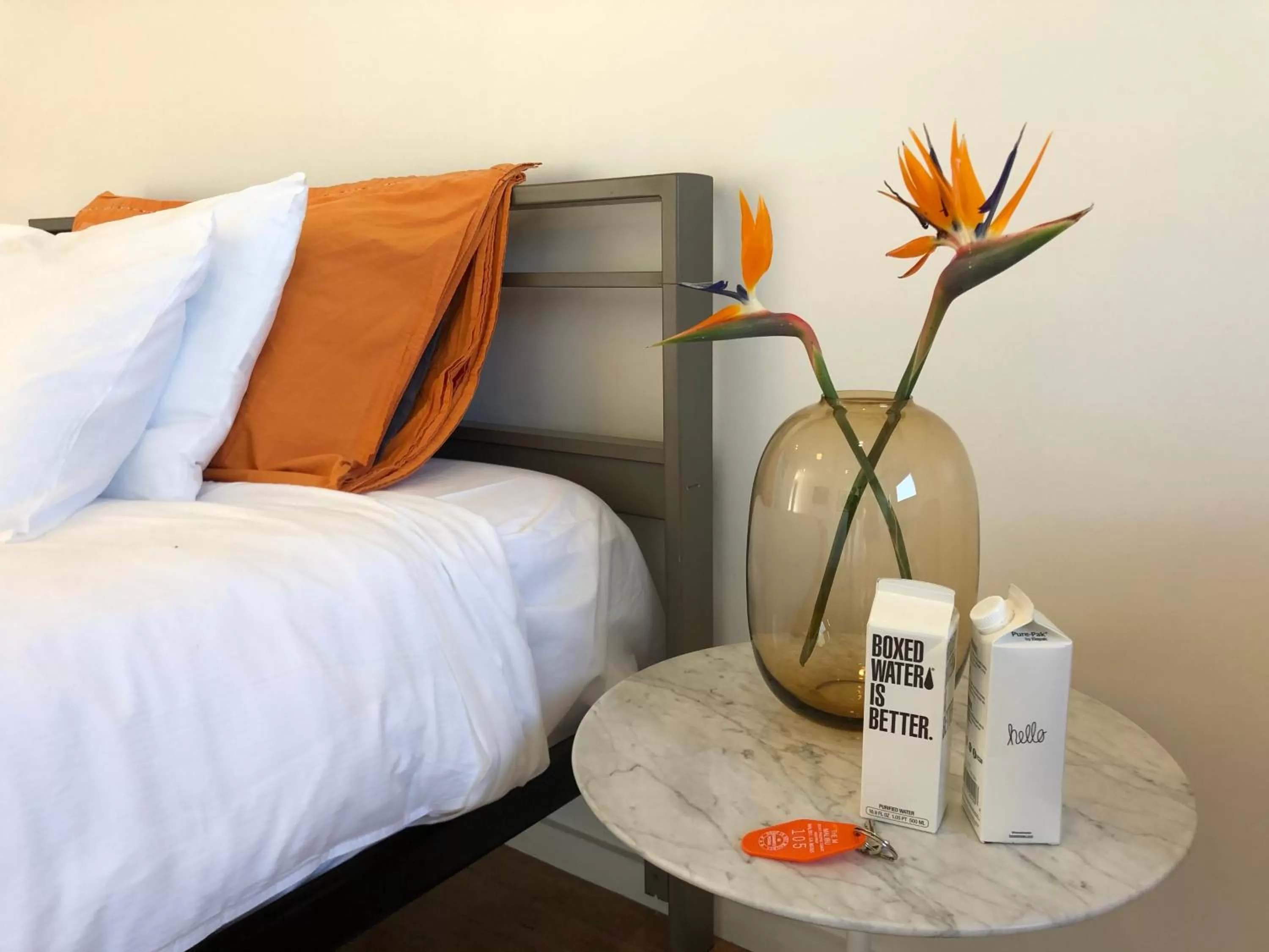 Decorative detail, Bed in The M Malibu