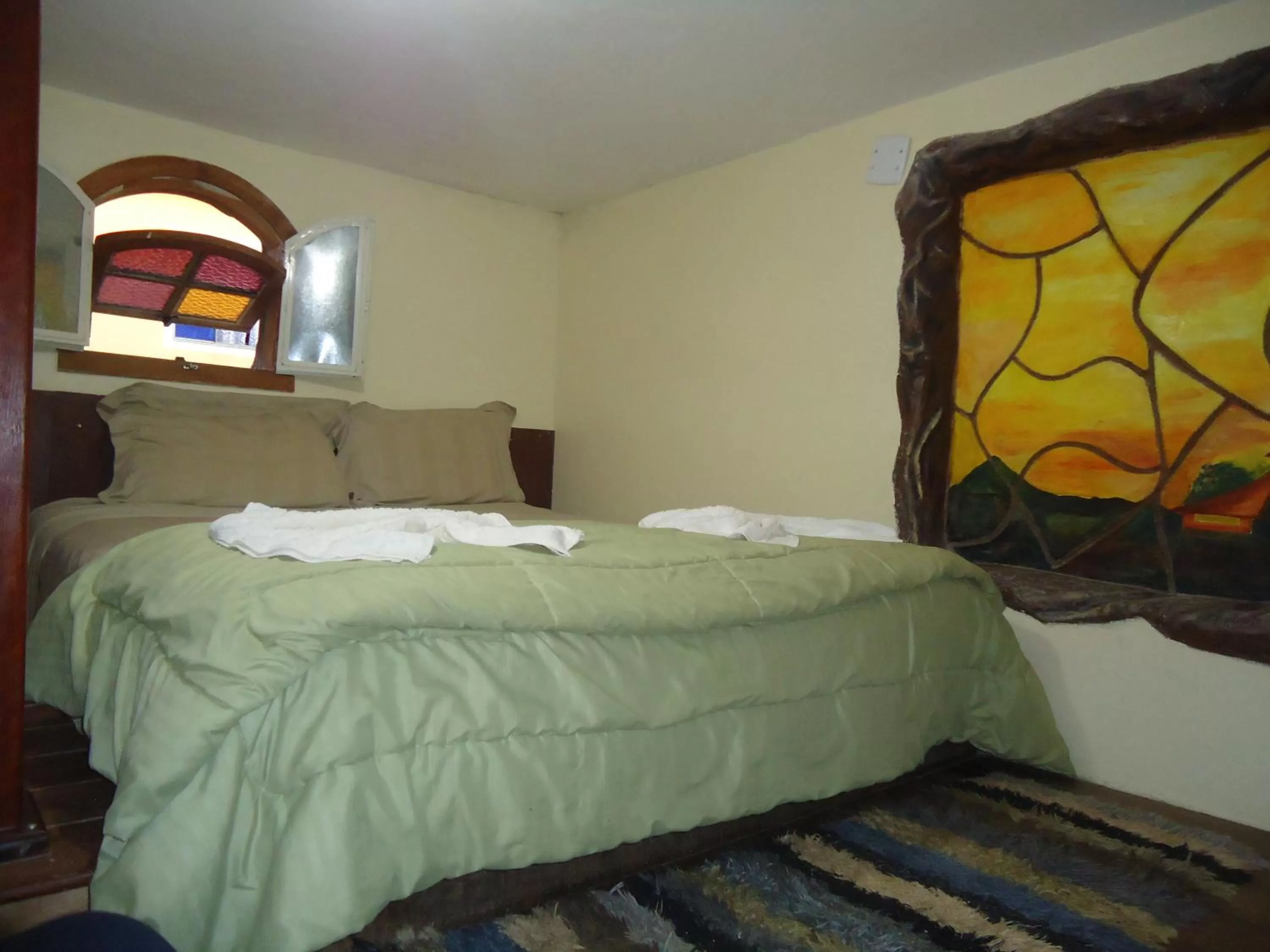 Bed in Pousada Reino Encantado - São Thomé das Letras - Minas Gerais