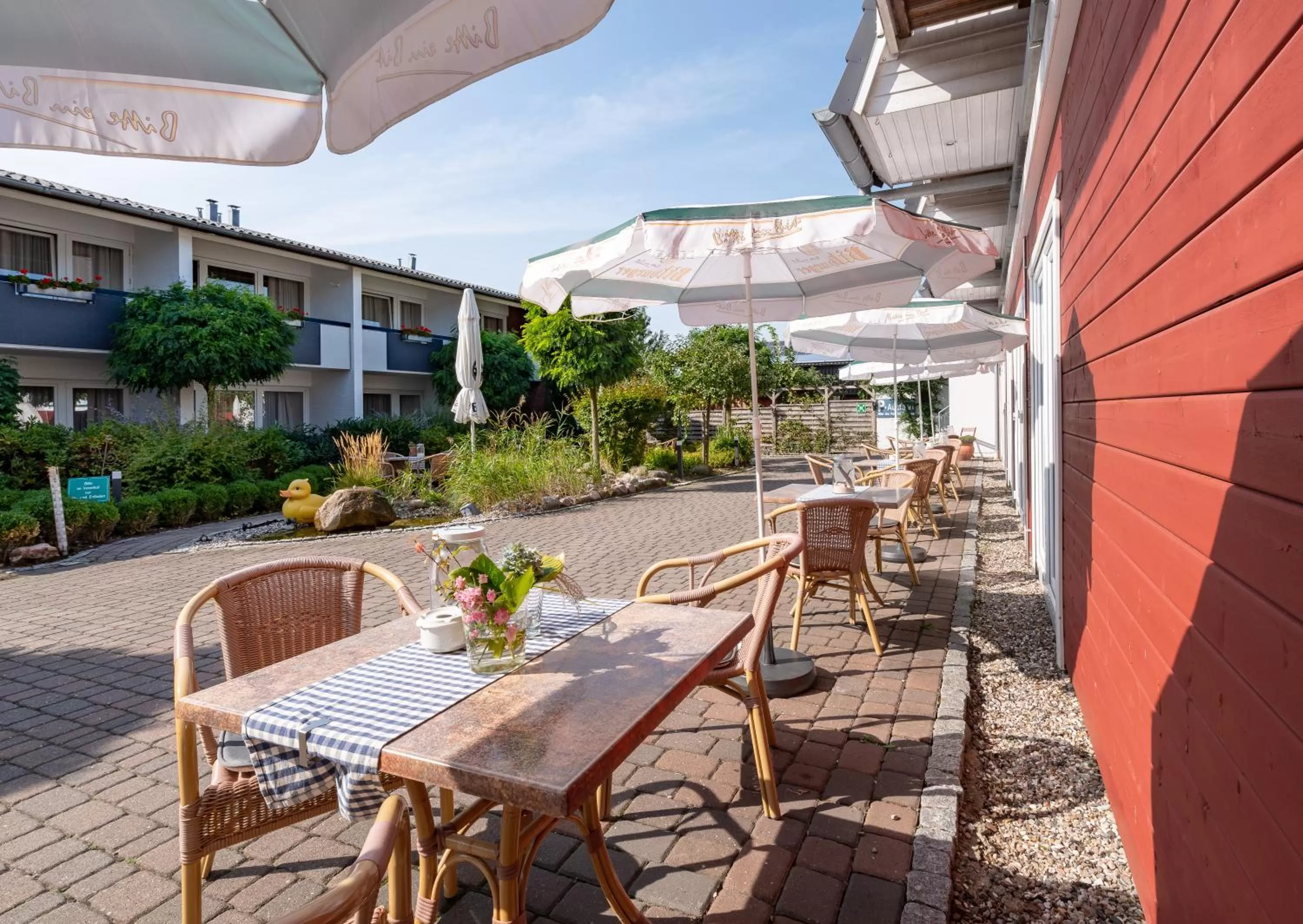 Property building in Hotel am Schlosspark garni