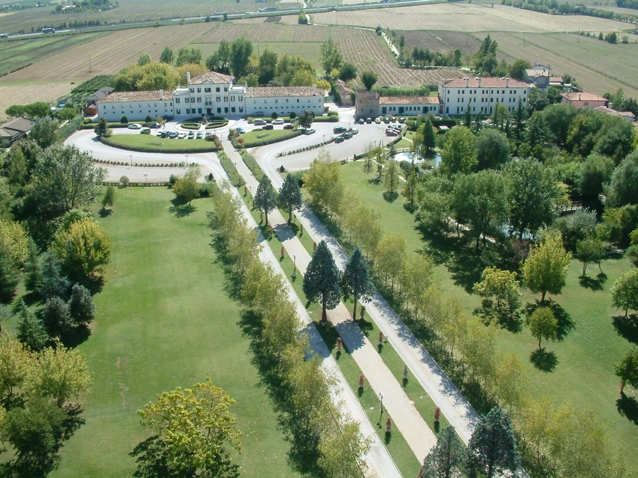 Bird's eye view in Hotel Villa Braida