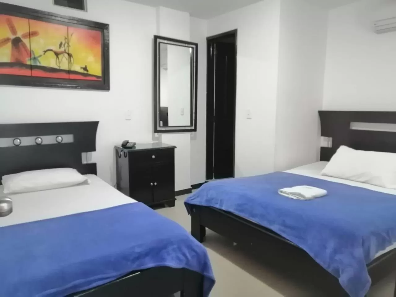 Photo of the whole room, Bed in Hotel Palmeras De Mariana