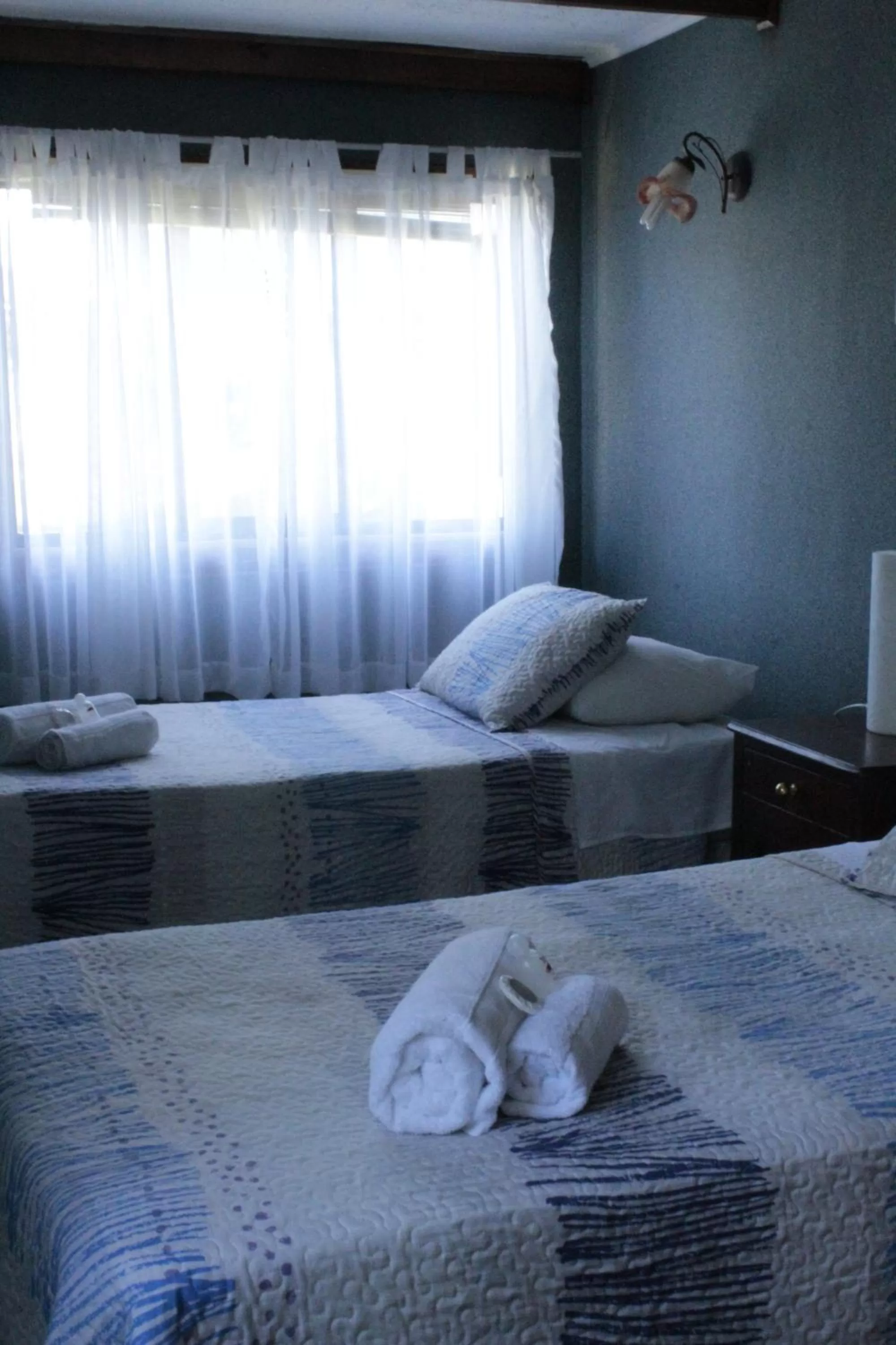 Bed in Hospedaje Isla Magdalena