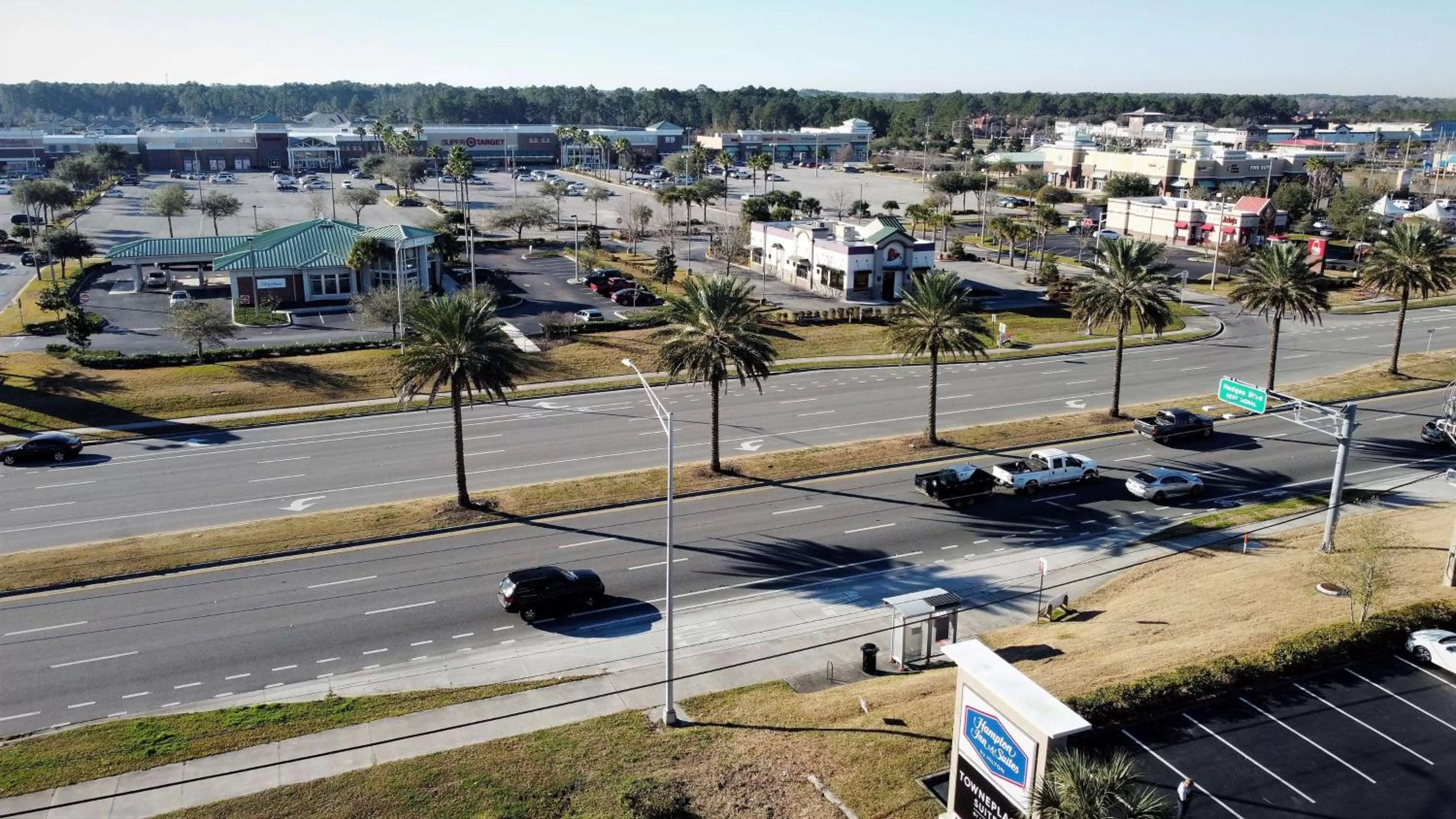 Bird's eye view in Hampton Inn & Suites Jacksonville Beach Boulevard/Mayo Clinic