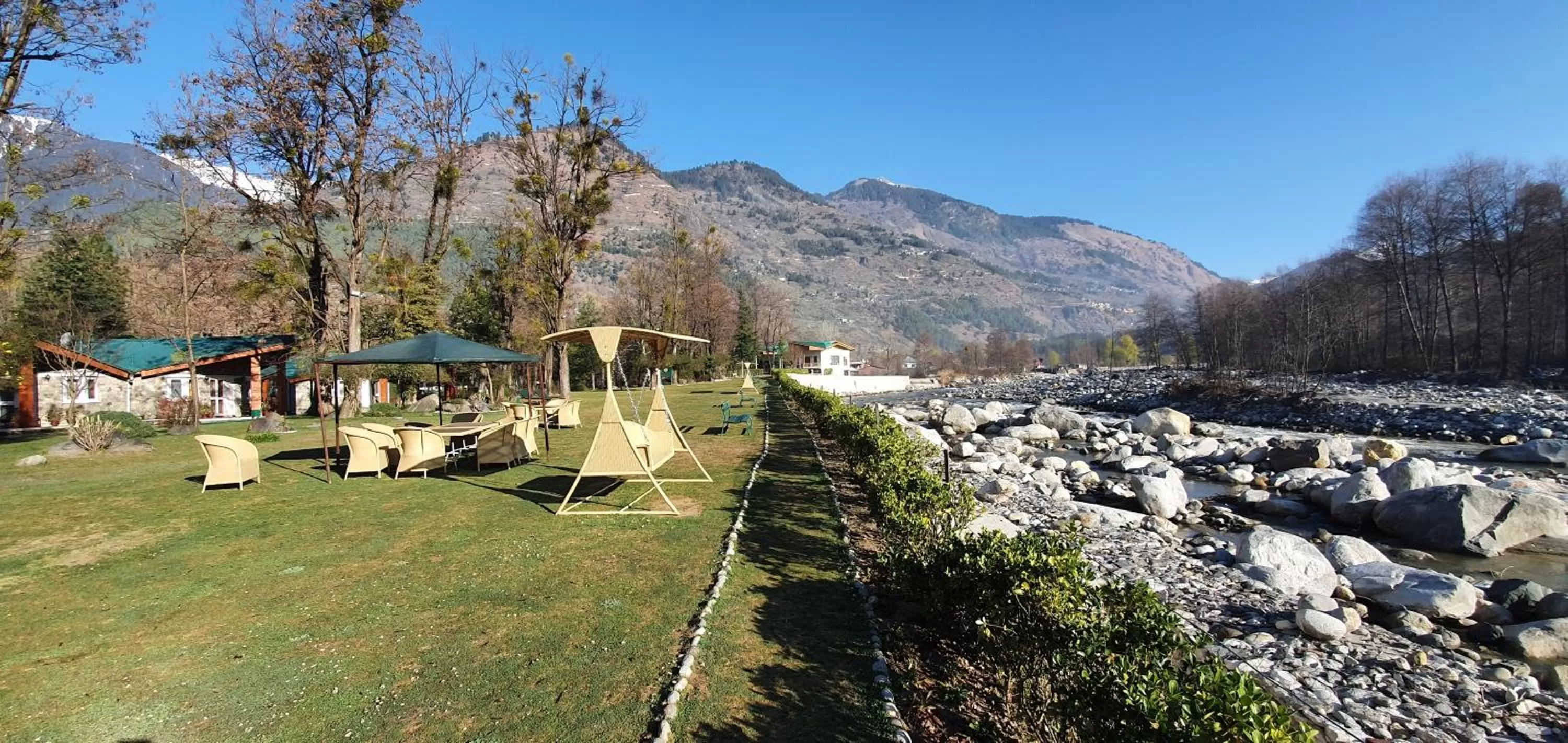 Garden in Span Resort and Spa, Manali