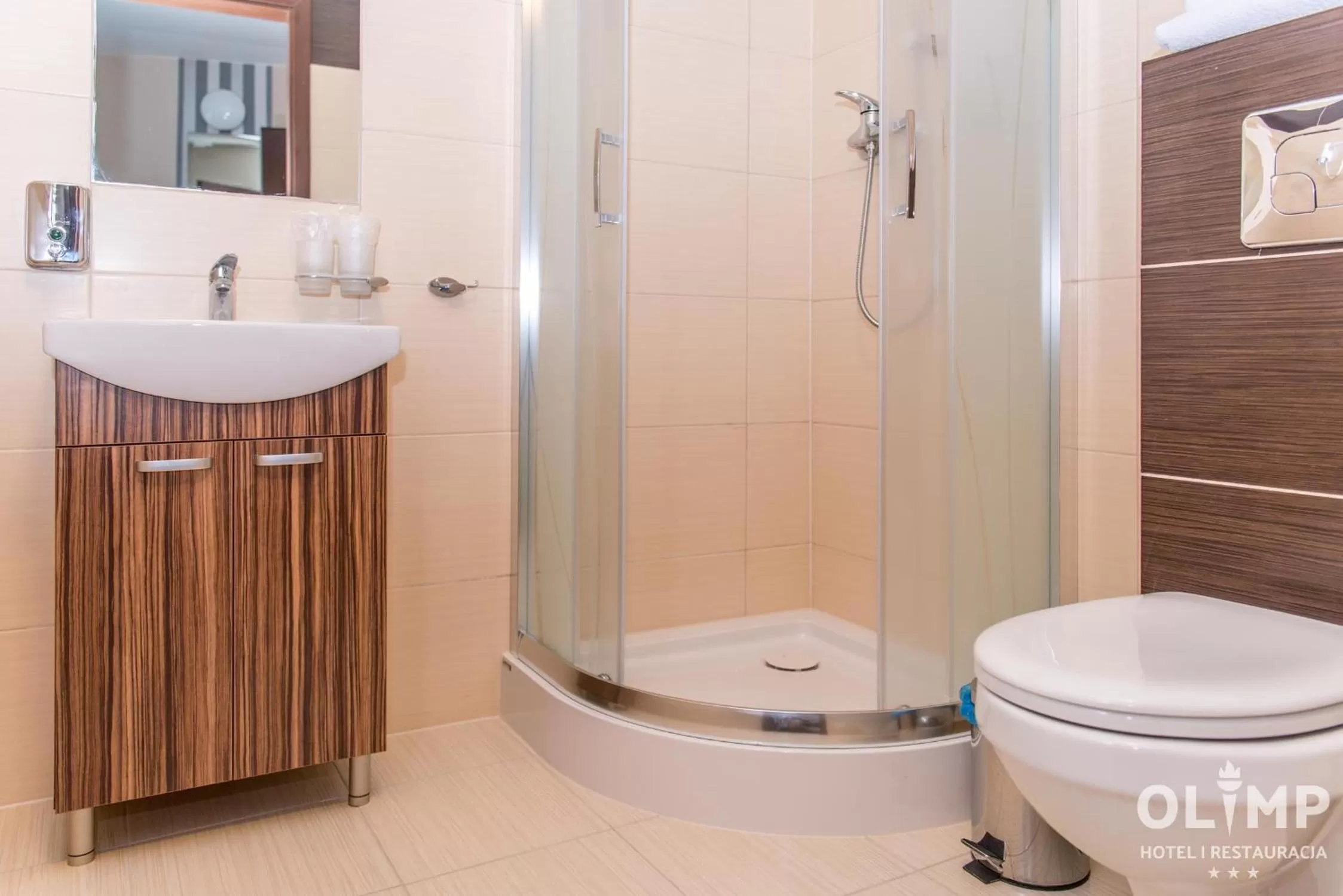 Toilet in Hotel Olimp