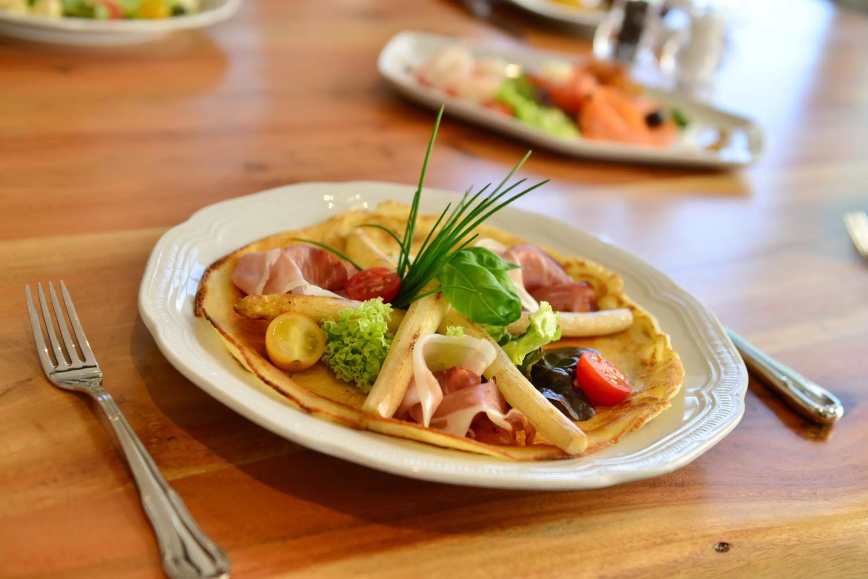 Food in Lobinger Hotel Weisses Ross