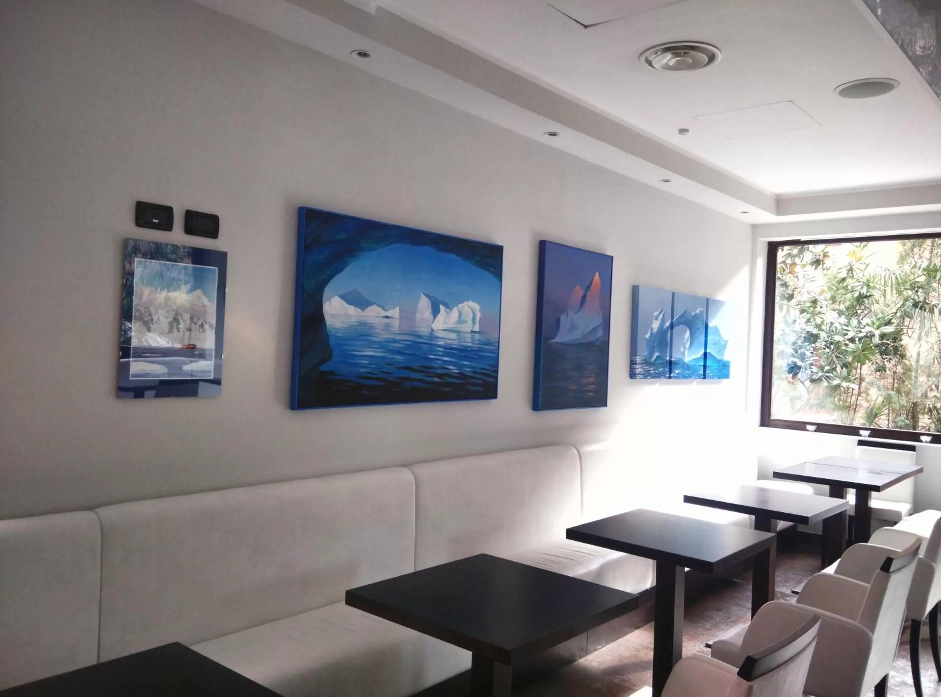 Decorative detail in Hotel Villa Pannonia