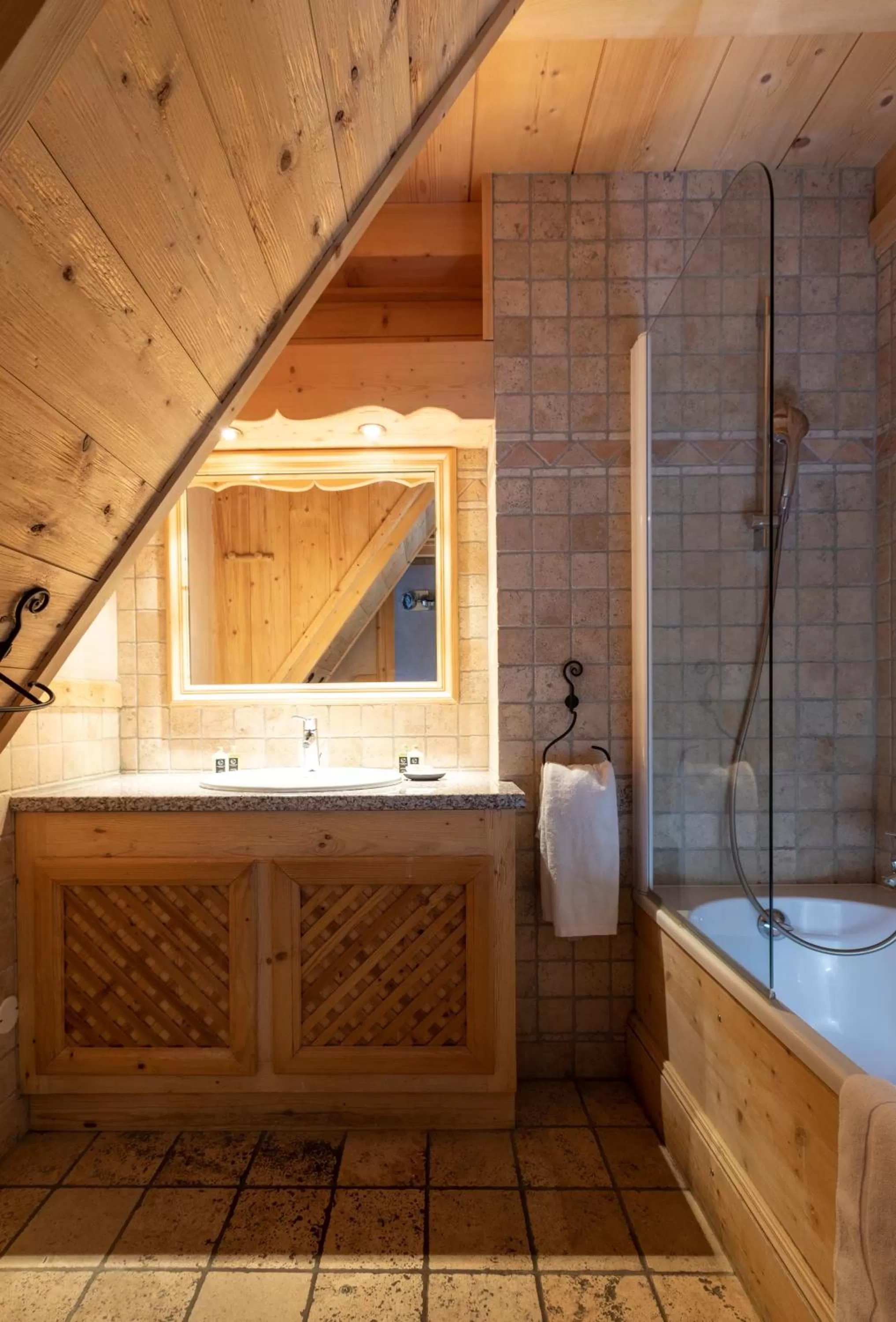 Bathroom in TERRESENS - LES CASCADES