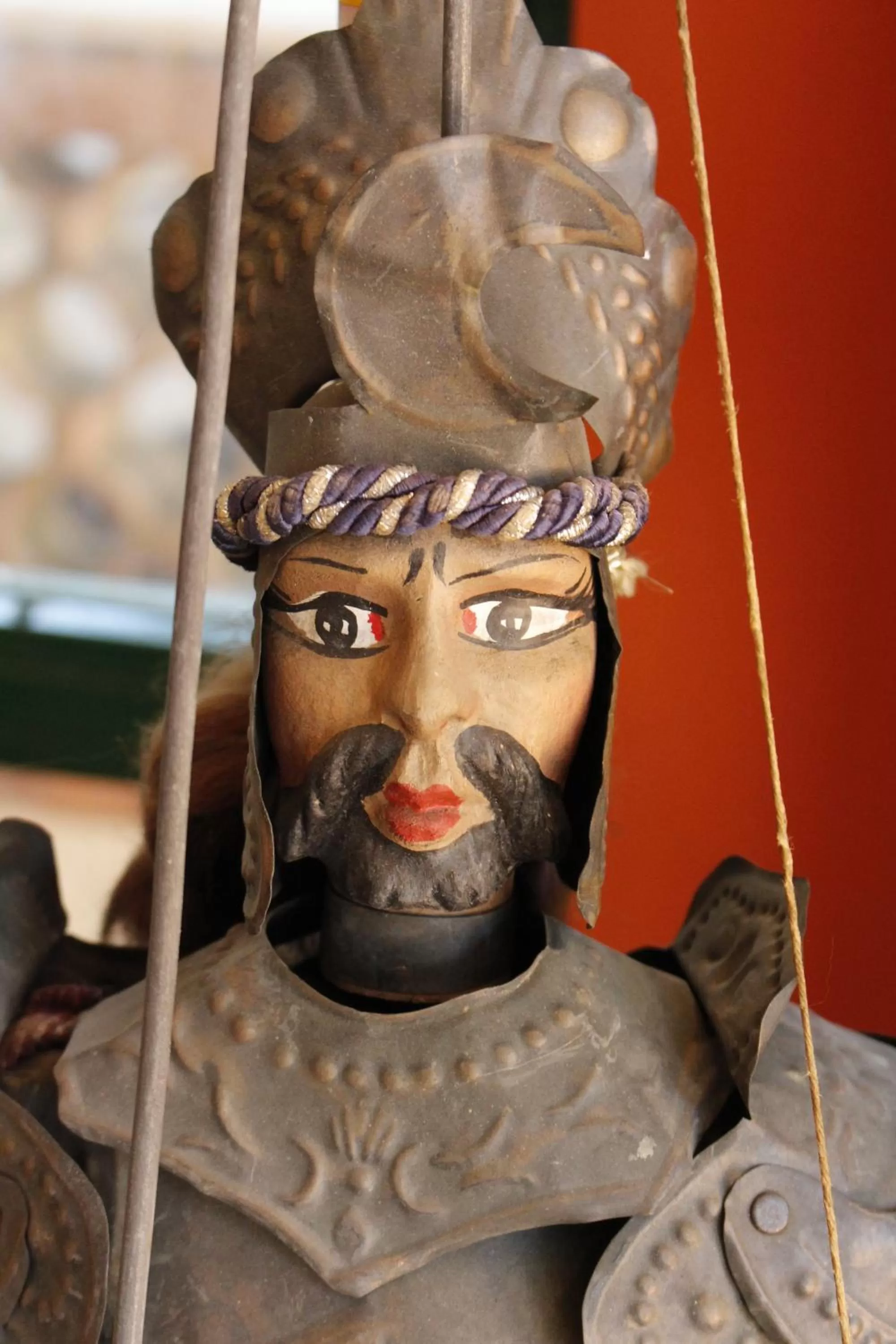 Decorative detail in Villa Morgante B&B