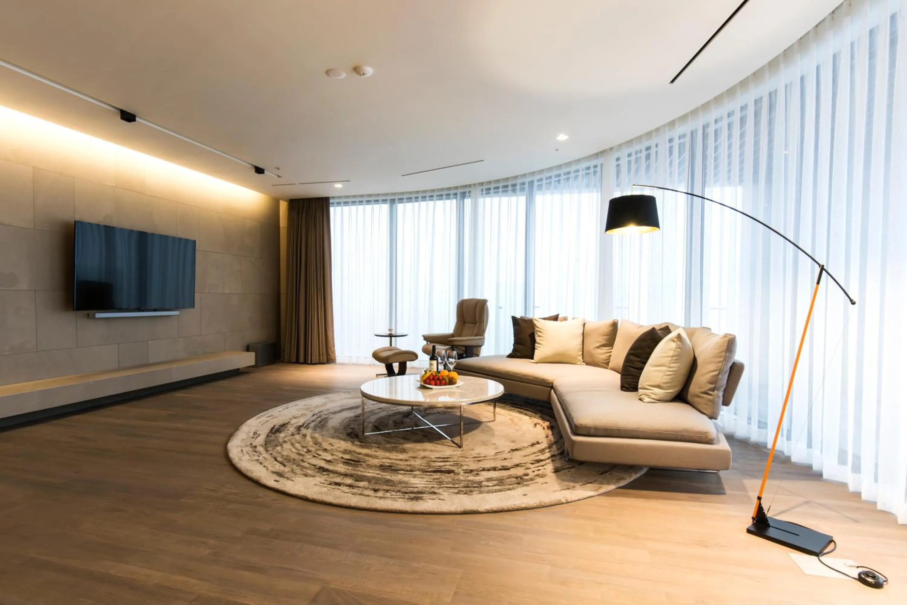 Living room in Hotel Nanta Jeju