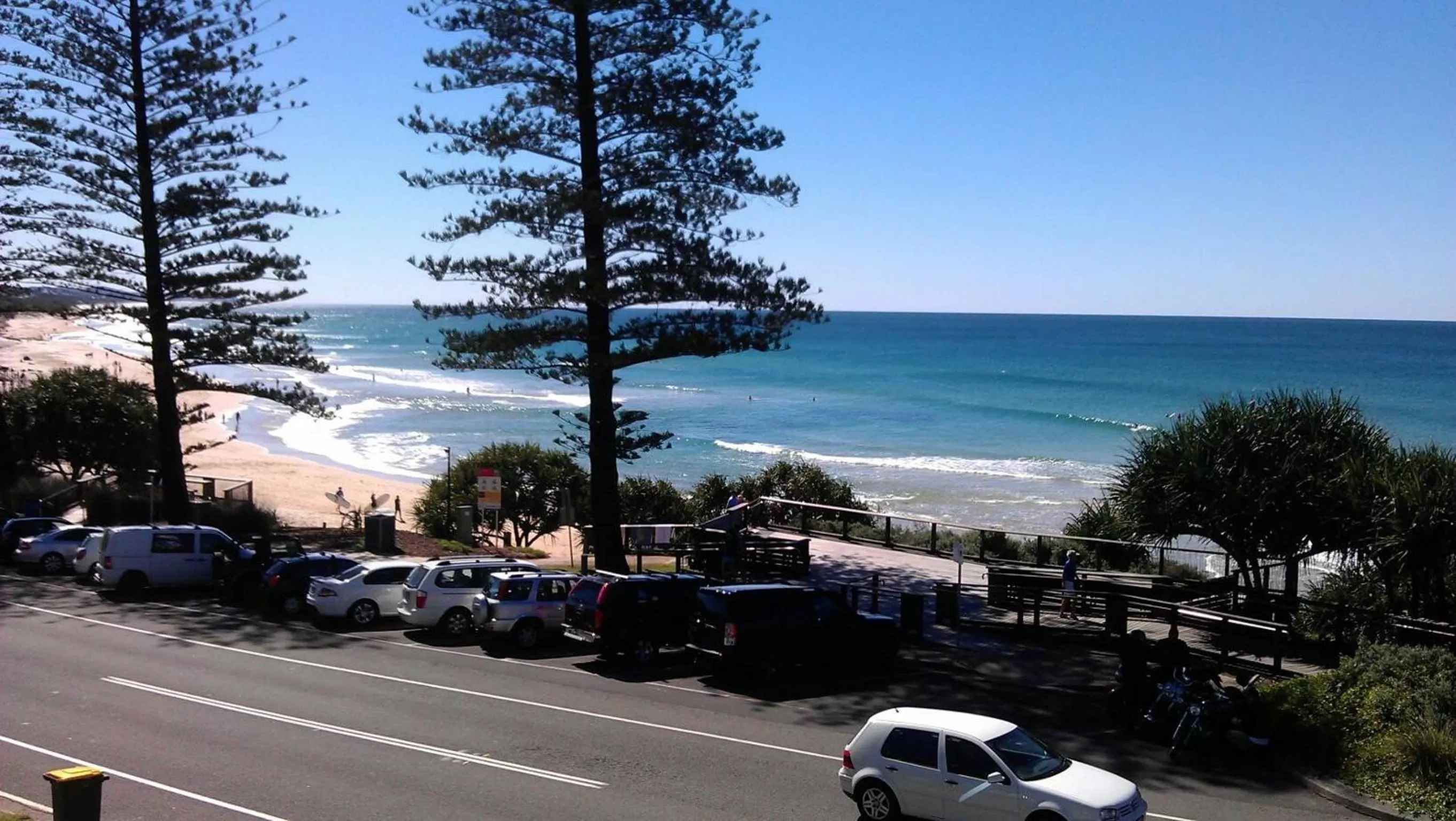Sea view in The Beach Retreat Coolum