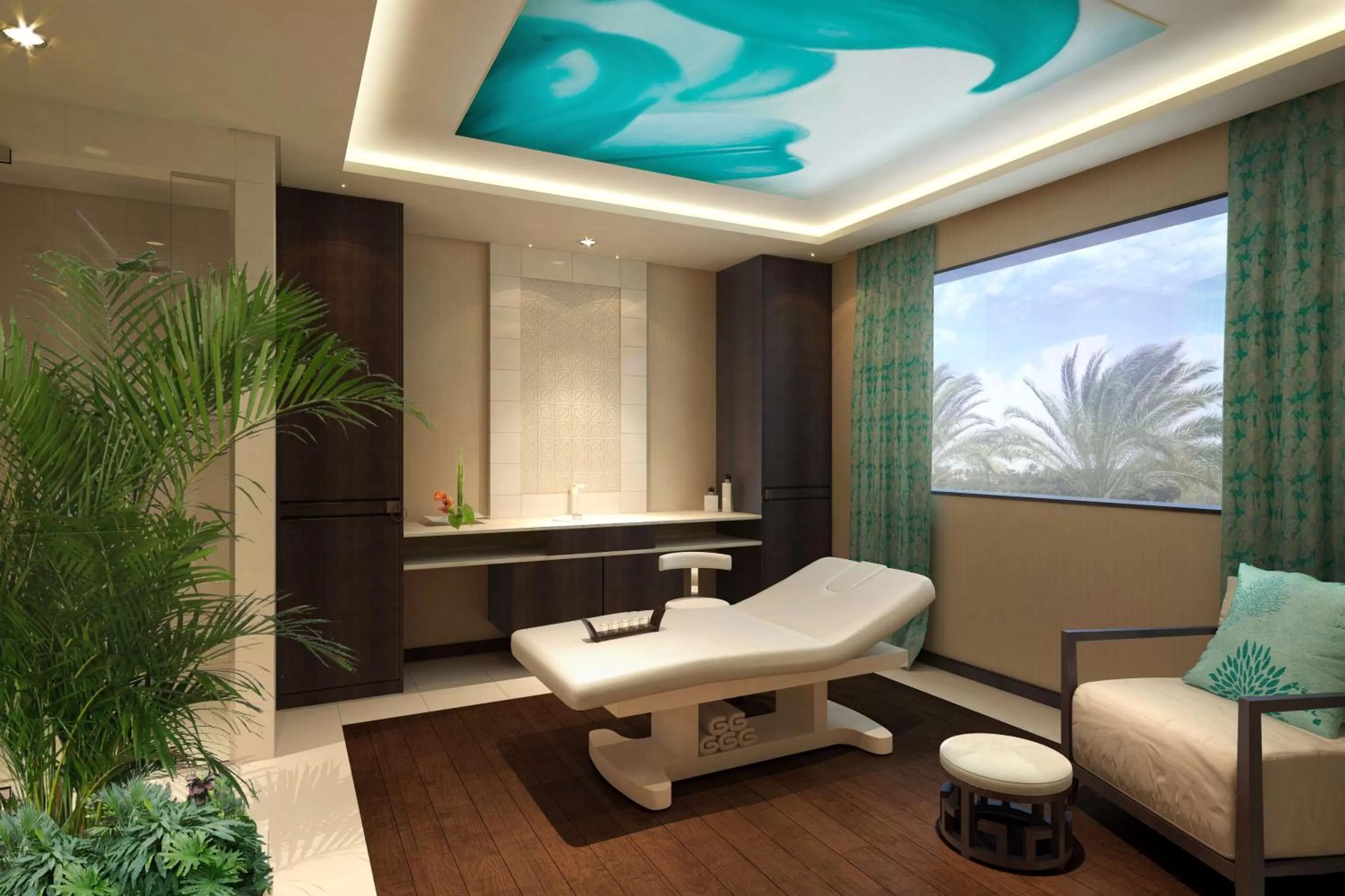 Spa and wellness centre/facilities in Hilton Alexandria King's Ranch Hotel