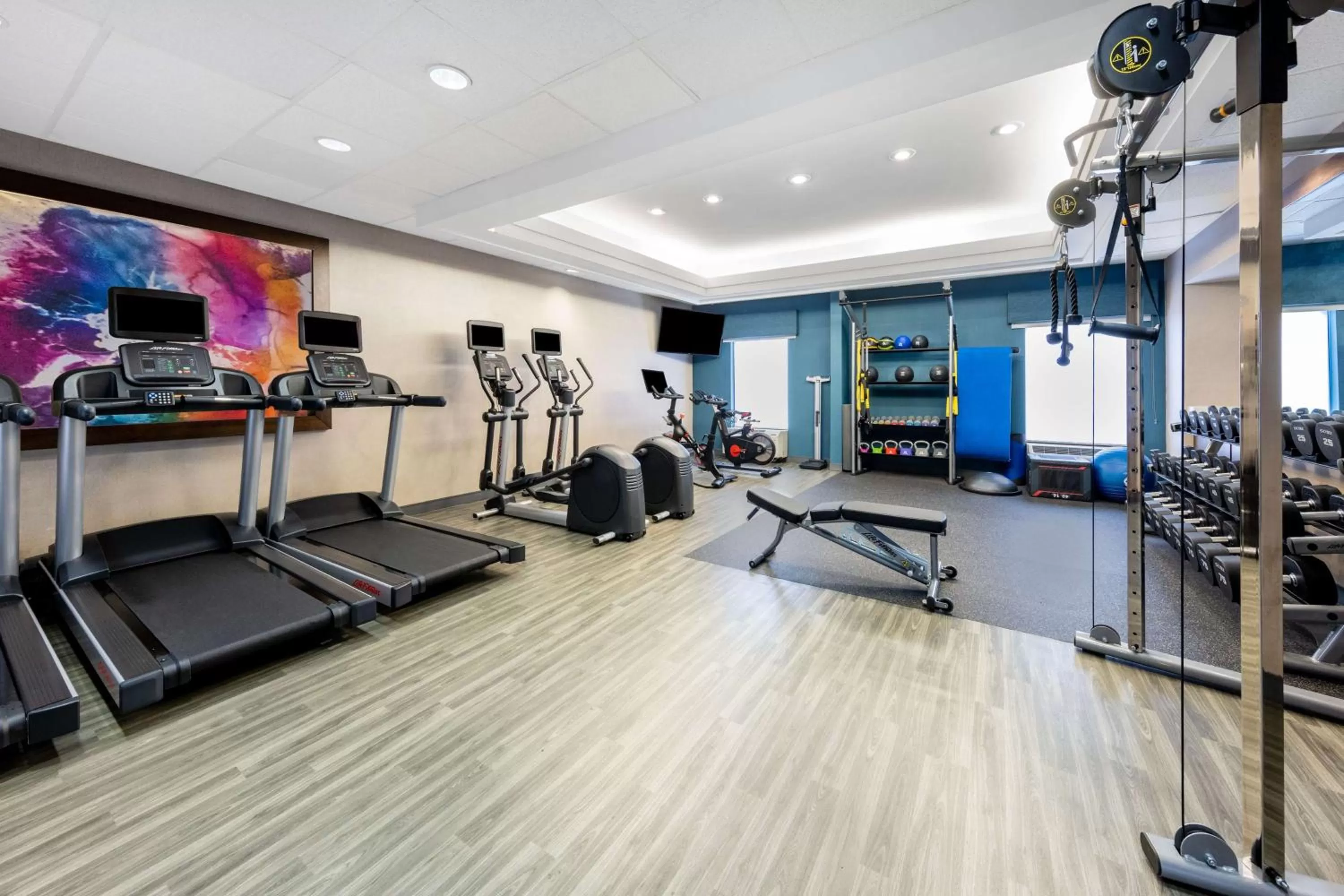 Fitness centre/facilities in Hampton Inn Richmond/Midlothian Turnpike