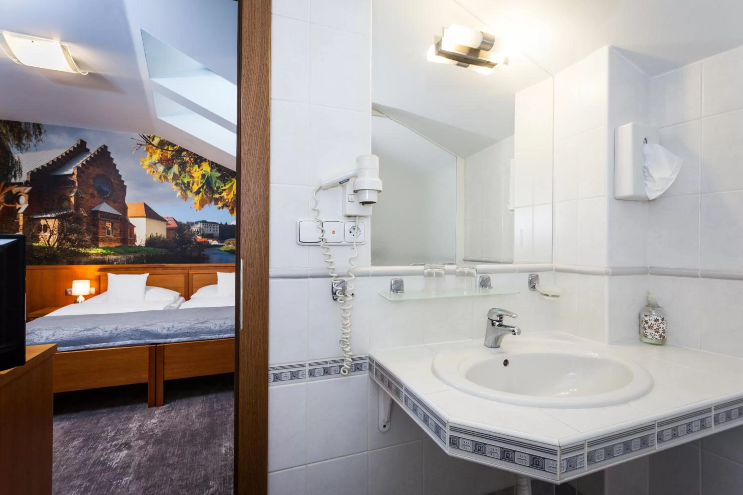 Bathroom in Hotel Jelínkova vila