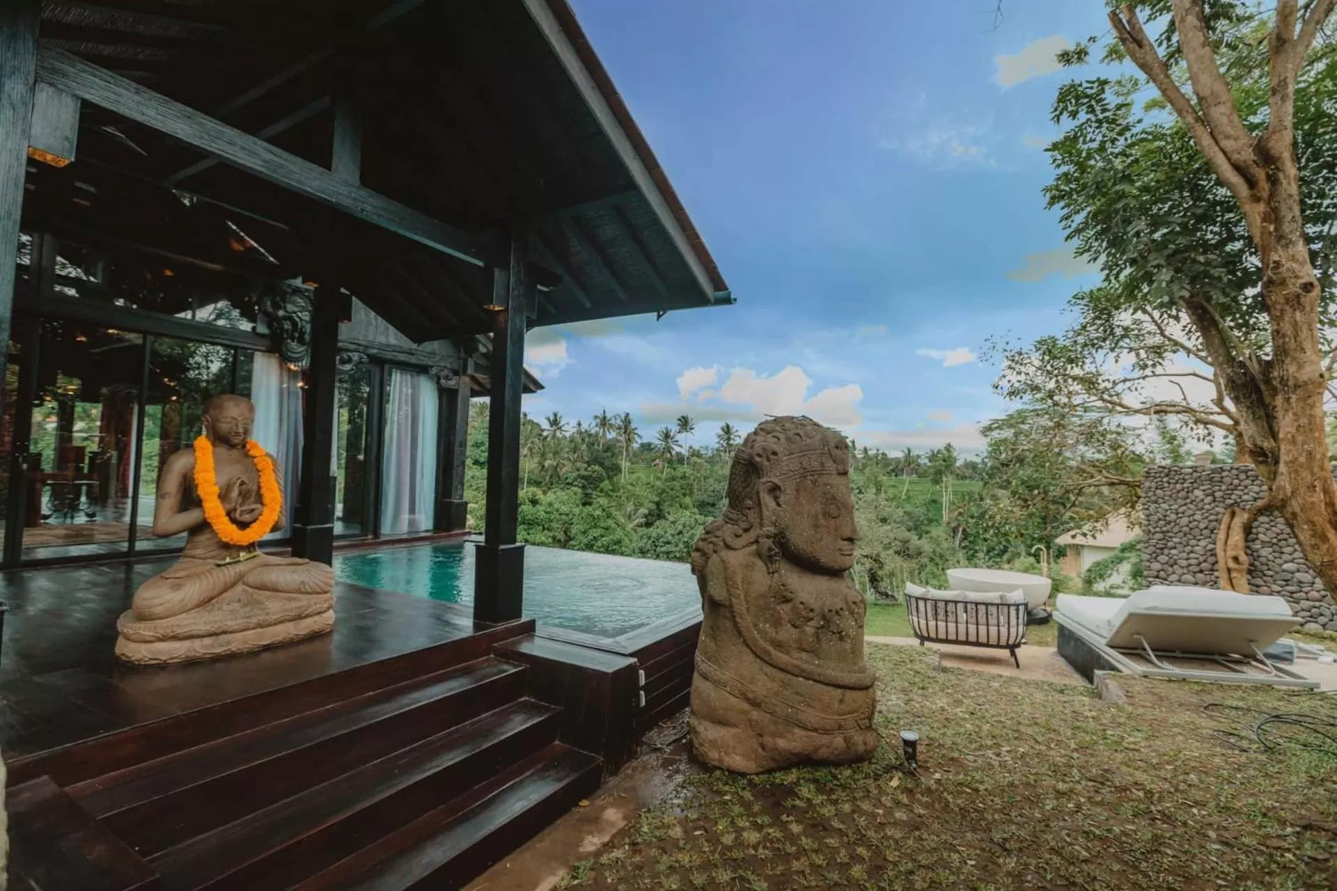 Natural landscape in Villa Cella Bella Ubud