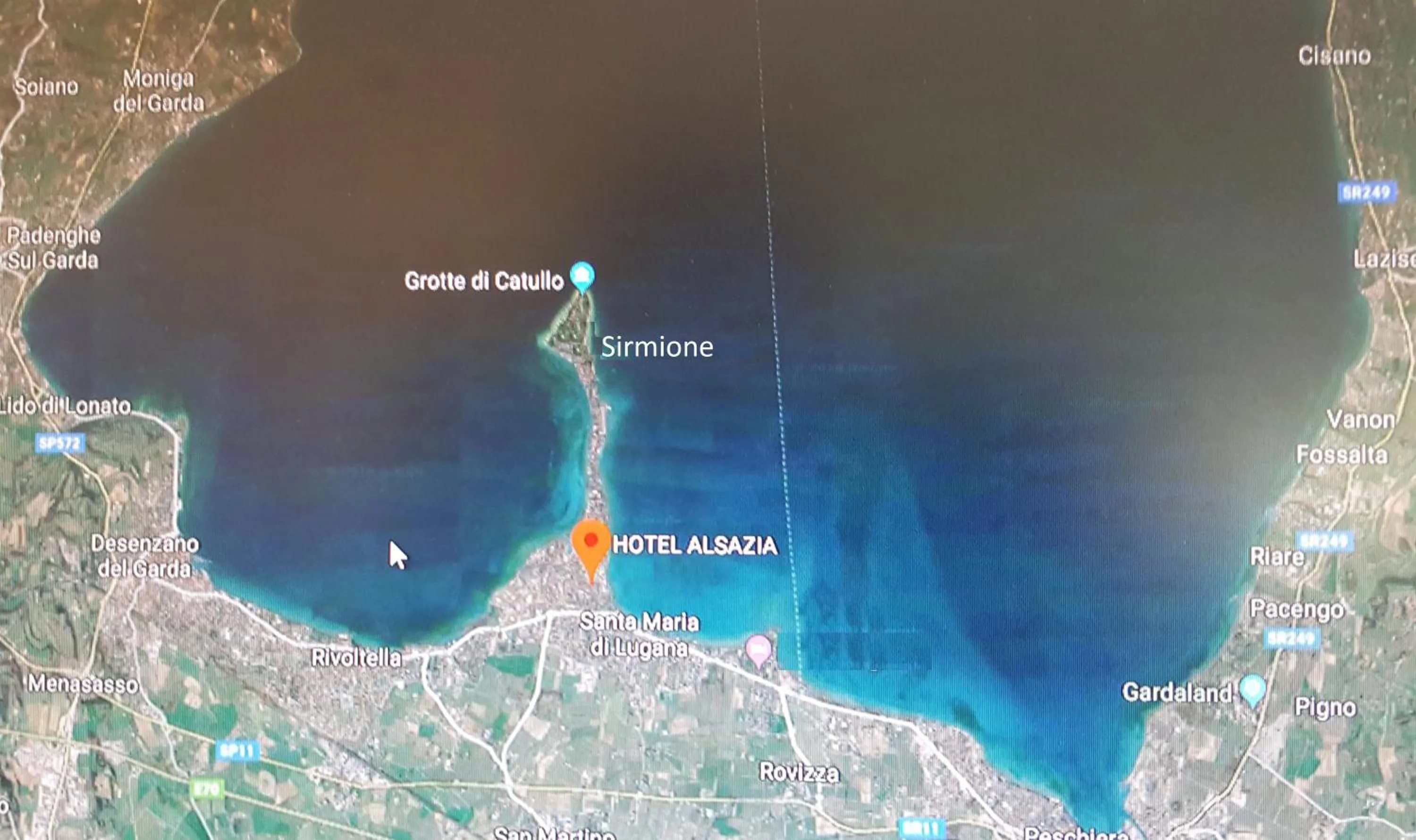 Landmark view in Hotel Alsazia