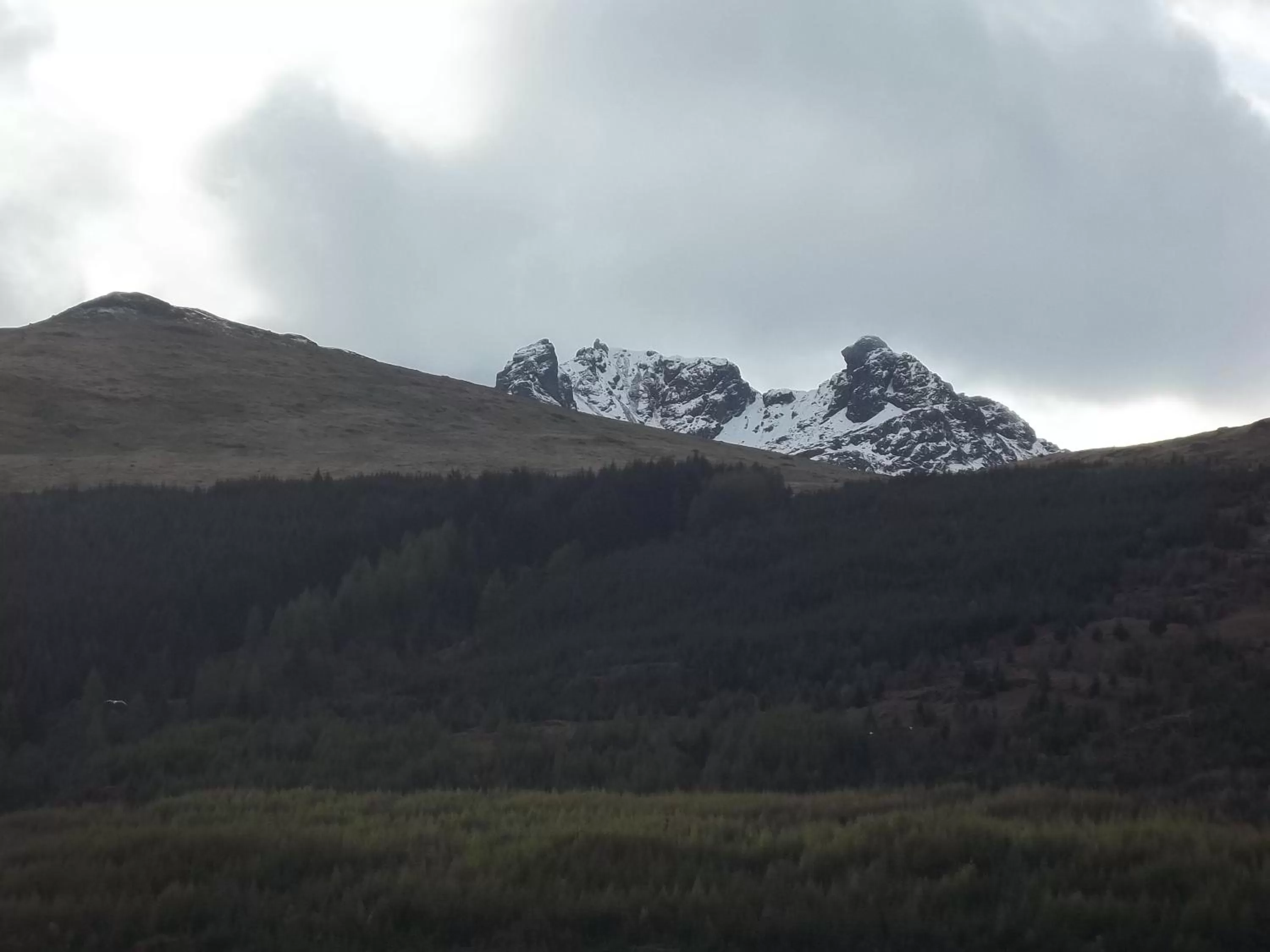 Natural landscape in Glenfern Guest House and a separate Cottage with its own private hot tub