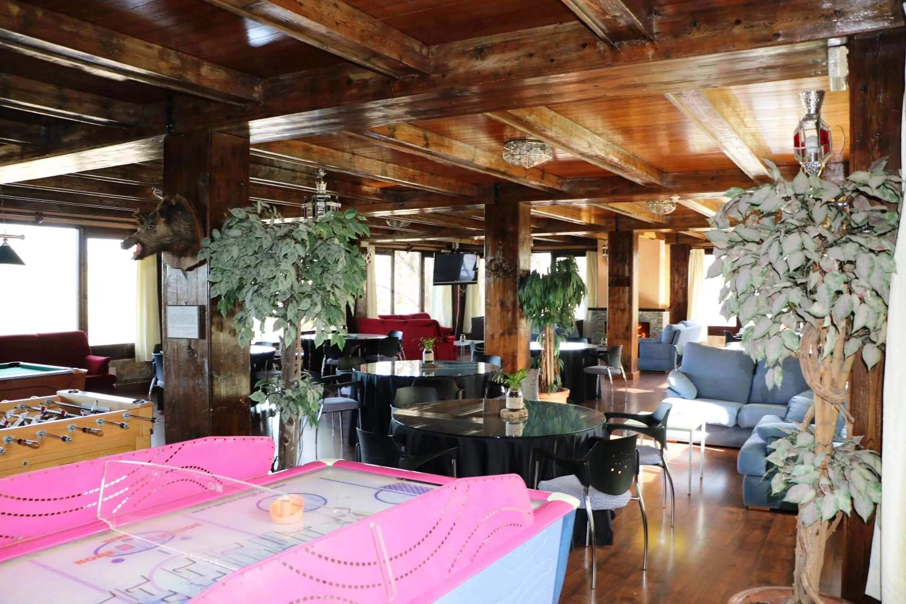 Communal lounge/ TV room in Hotel El Guerra