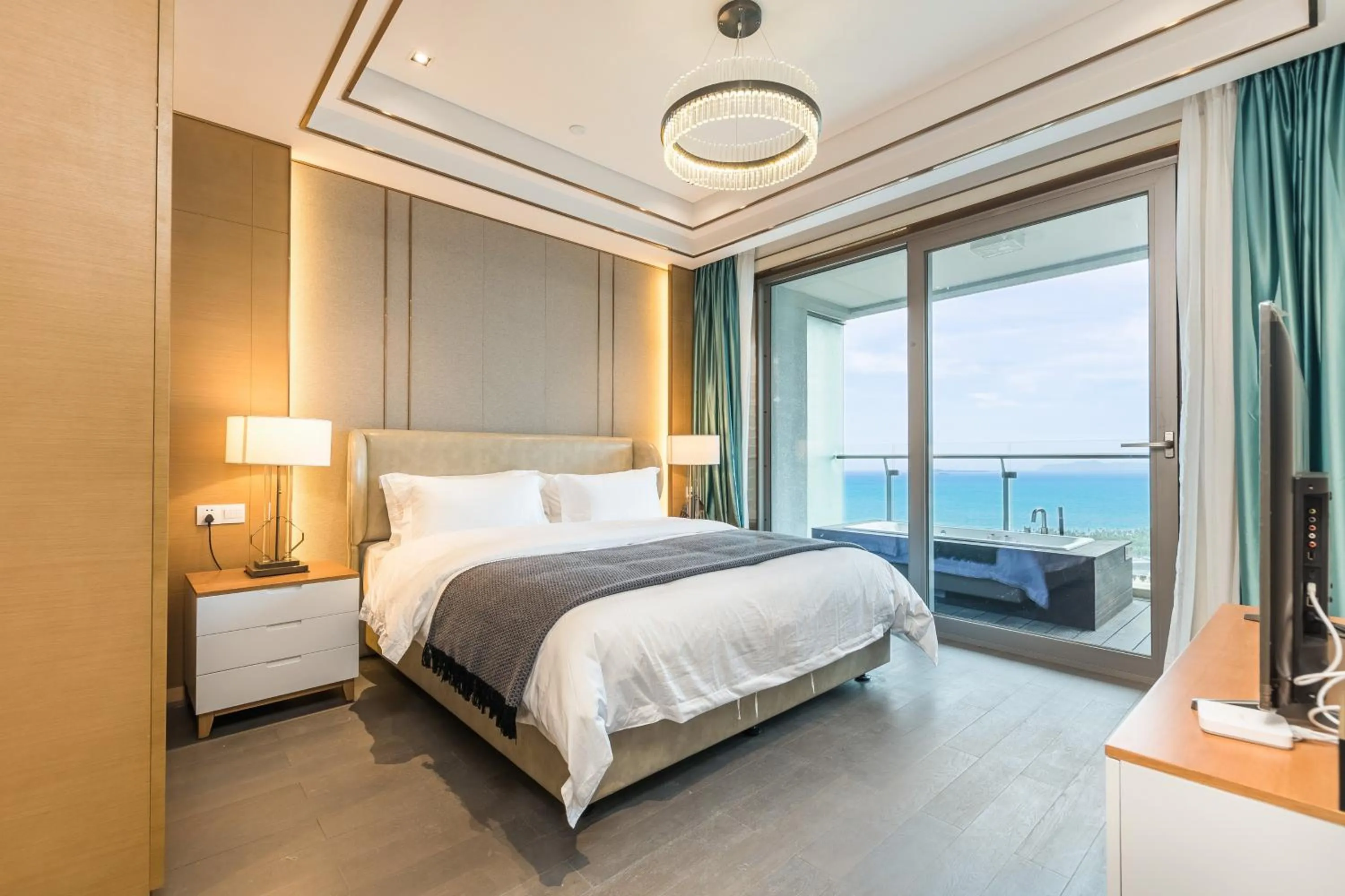 Deluxe Two-Bedroom Suite with Sea View in Neal Yat Seaview Apartment Haitang Bay Sanya
