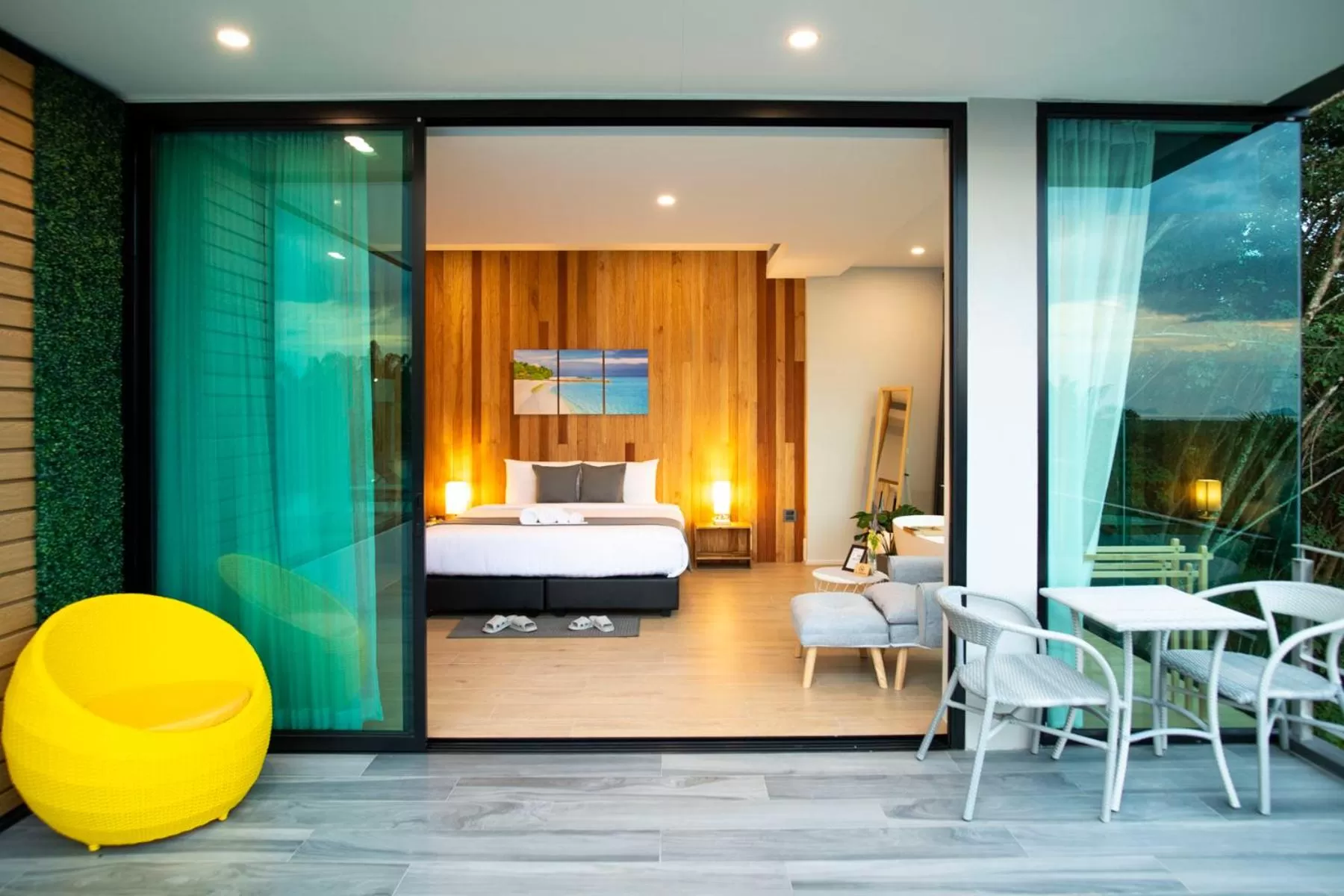 Bed in Ao Luek Panoramic Pool-SHA Plus