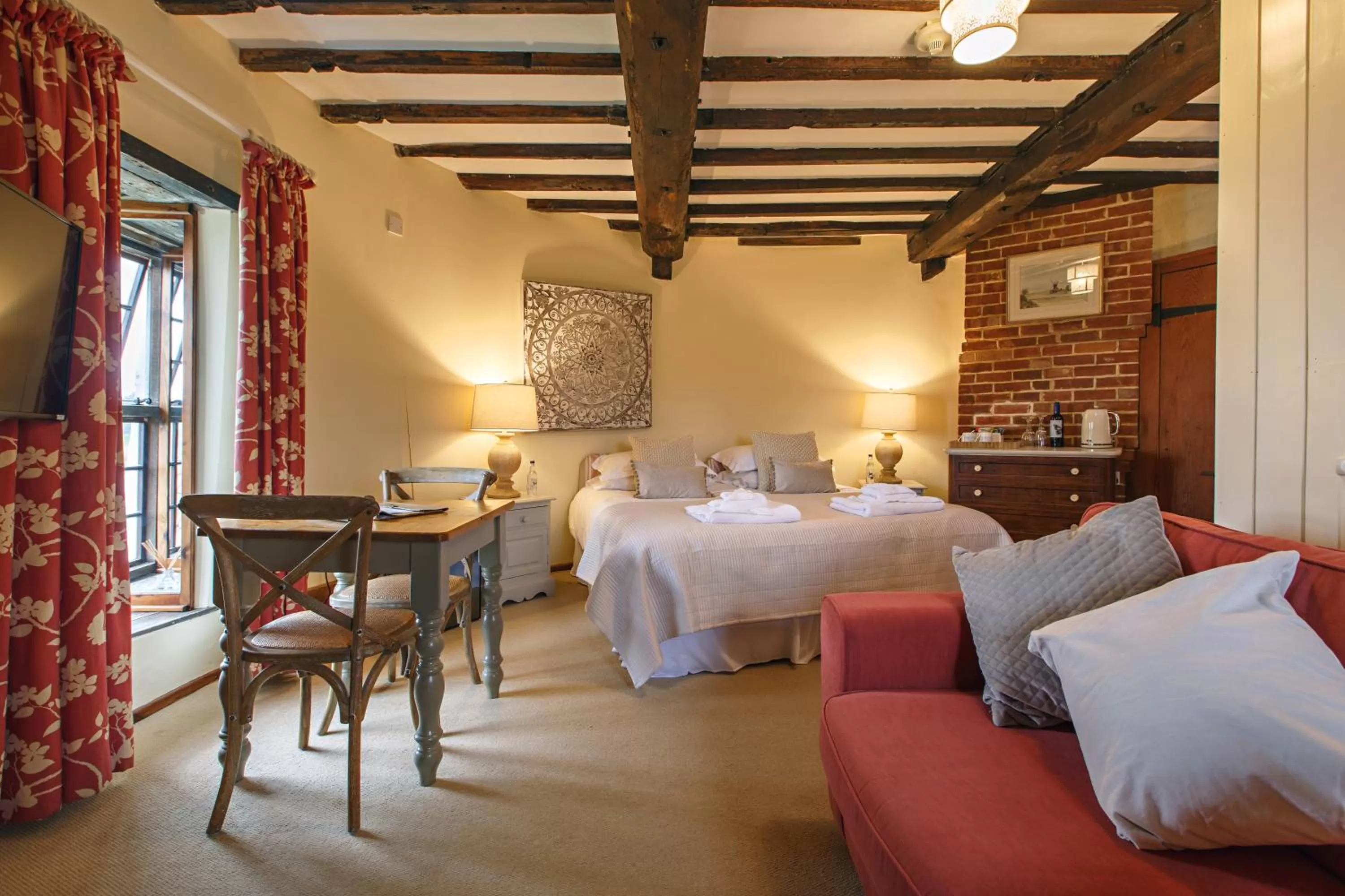 Bedroom, Bed in Cley Windmill