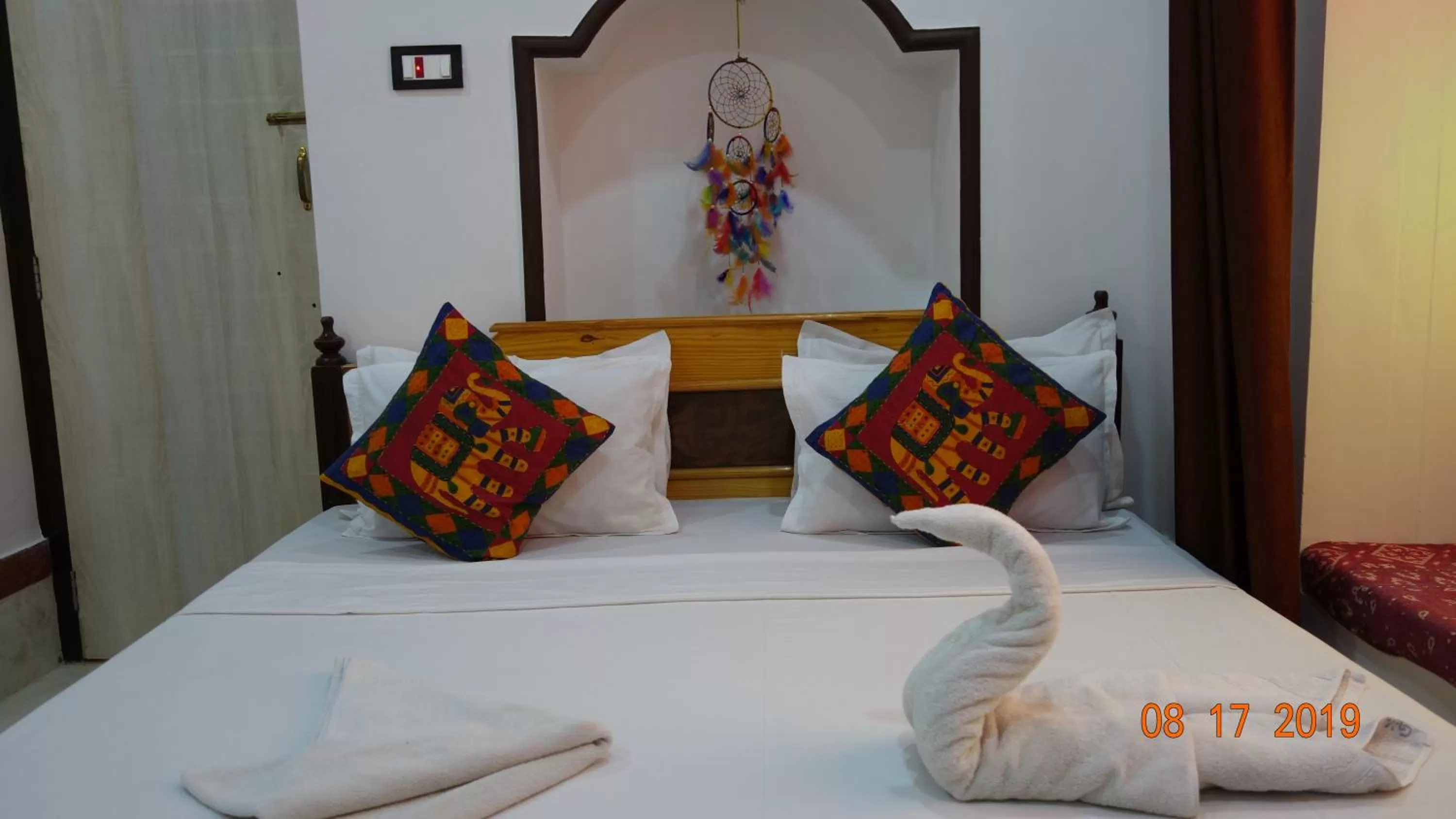 Bed in The Wanderlust Guest House & Safari