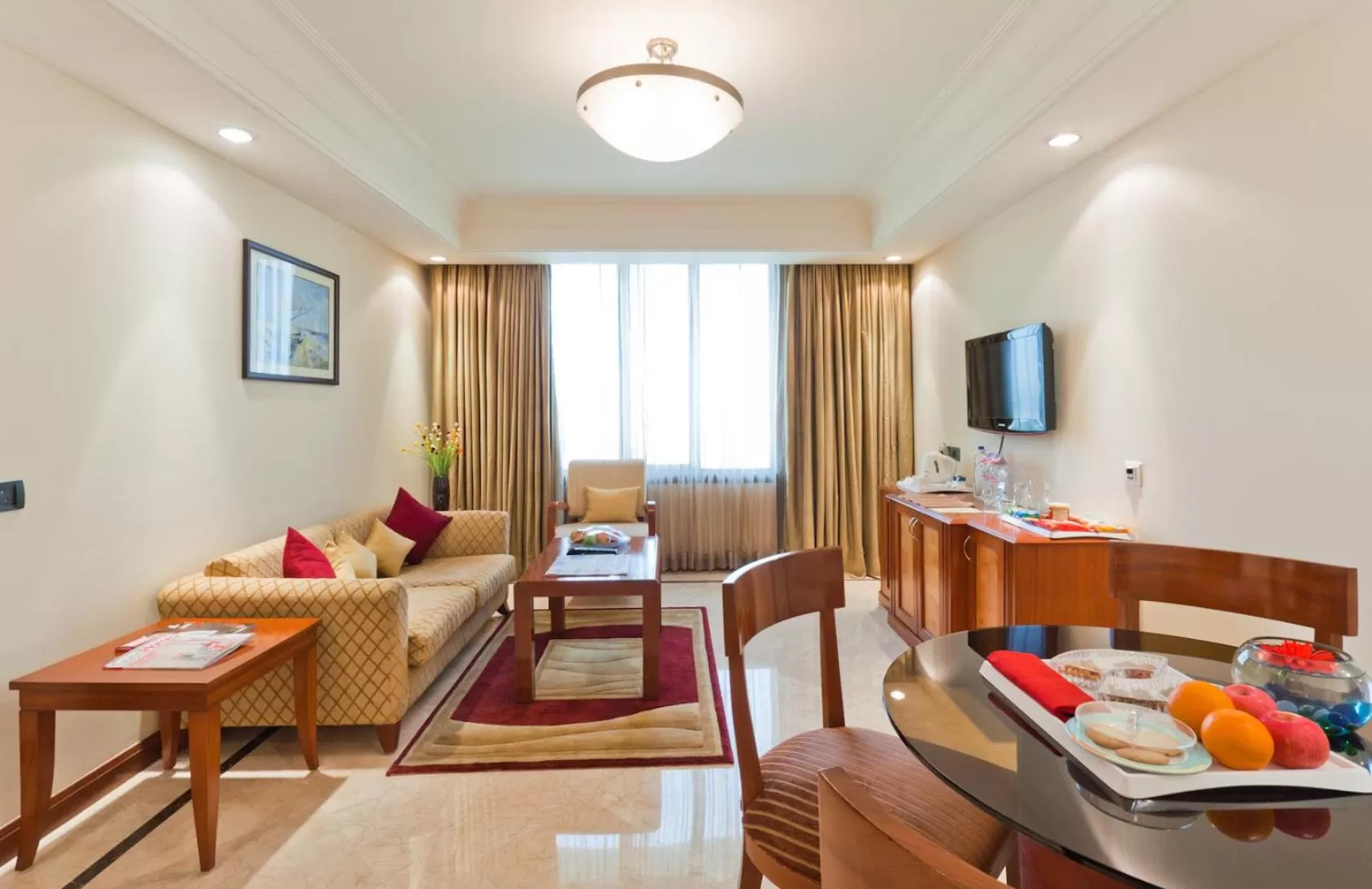 Living room in The Accord Metropolitan