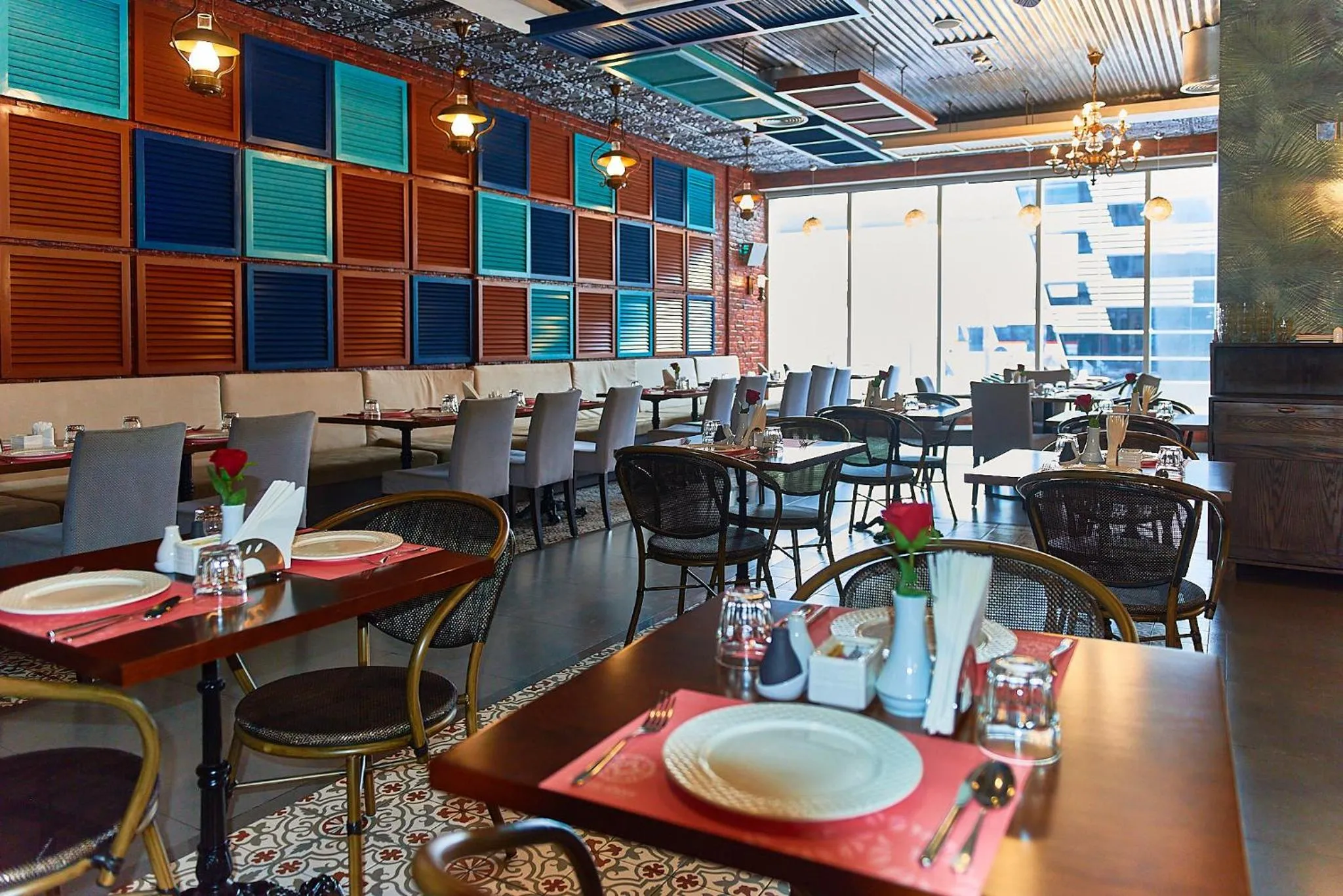 Restaurant/places to eat in Rose Park Hotel - Al Barsha, Opposite Metro Station