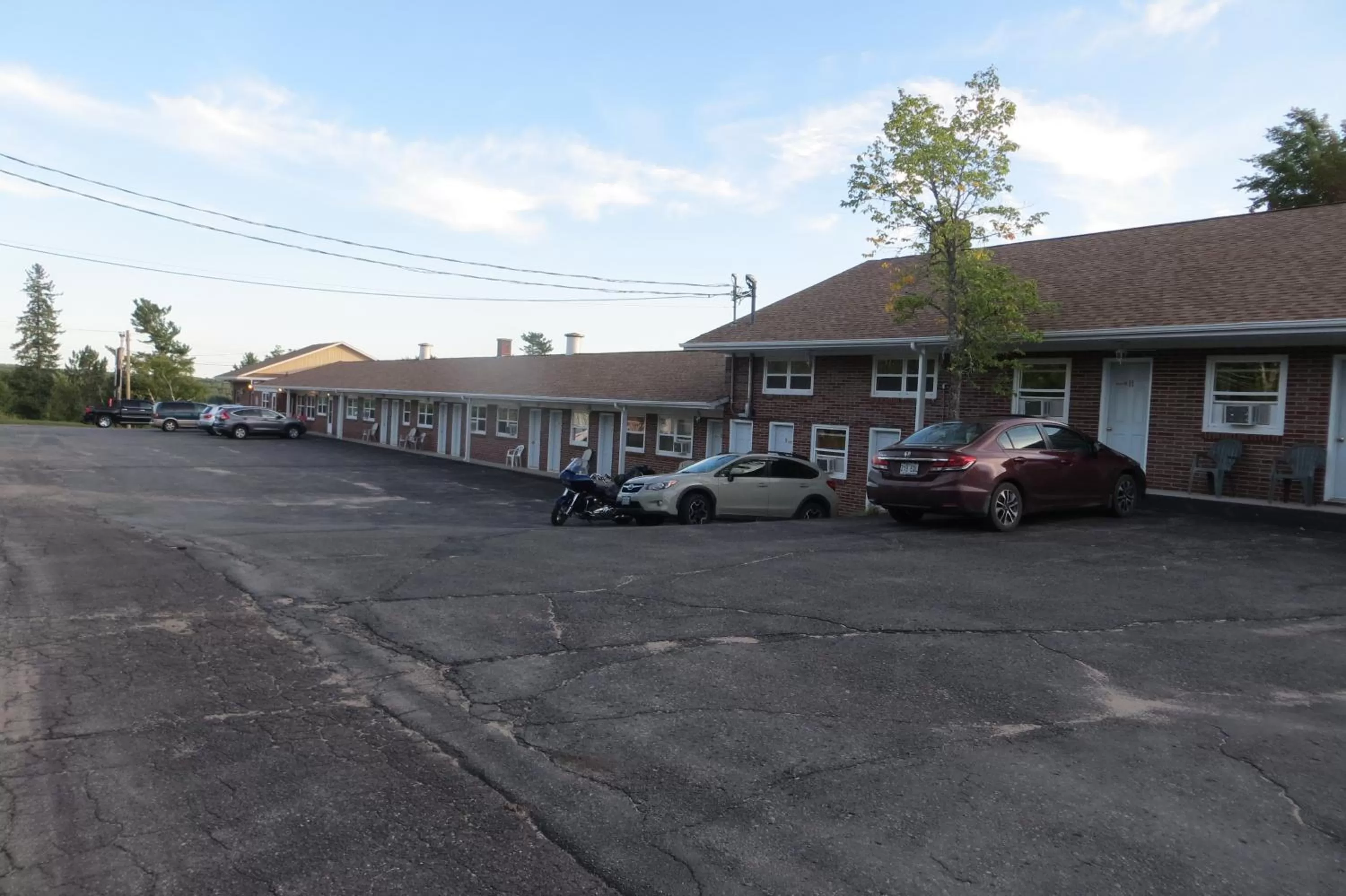 Property building in Fundy Line Motel