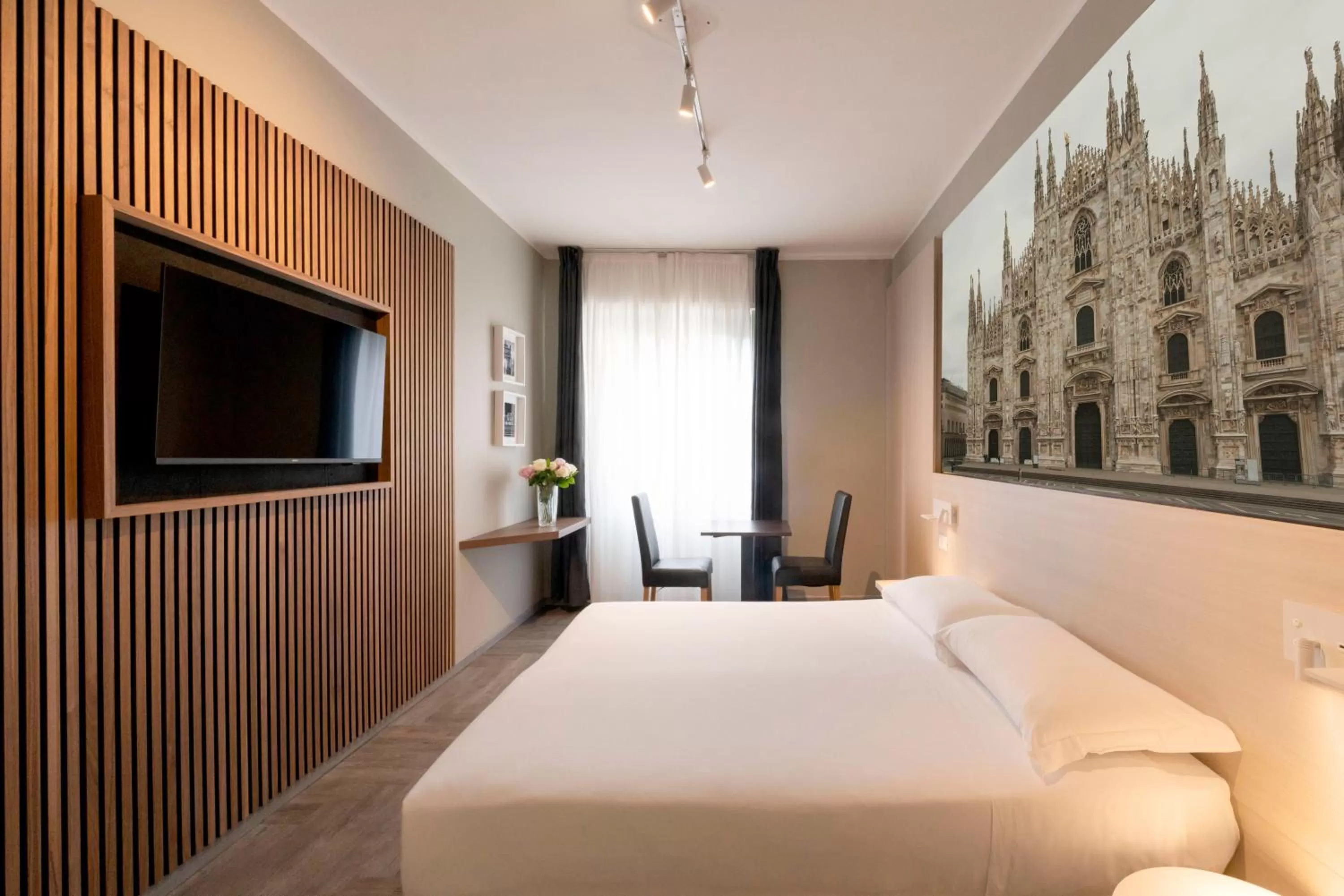 Photo of the whole room, Bed in Kleos Hotel Milano Città Studi by Kleos Group Collection