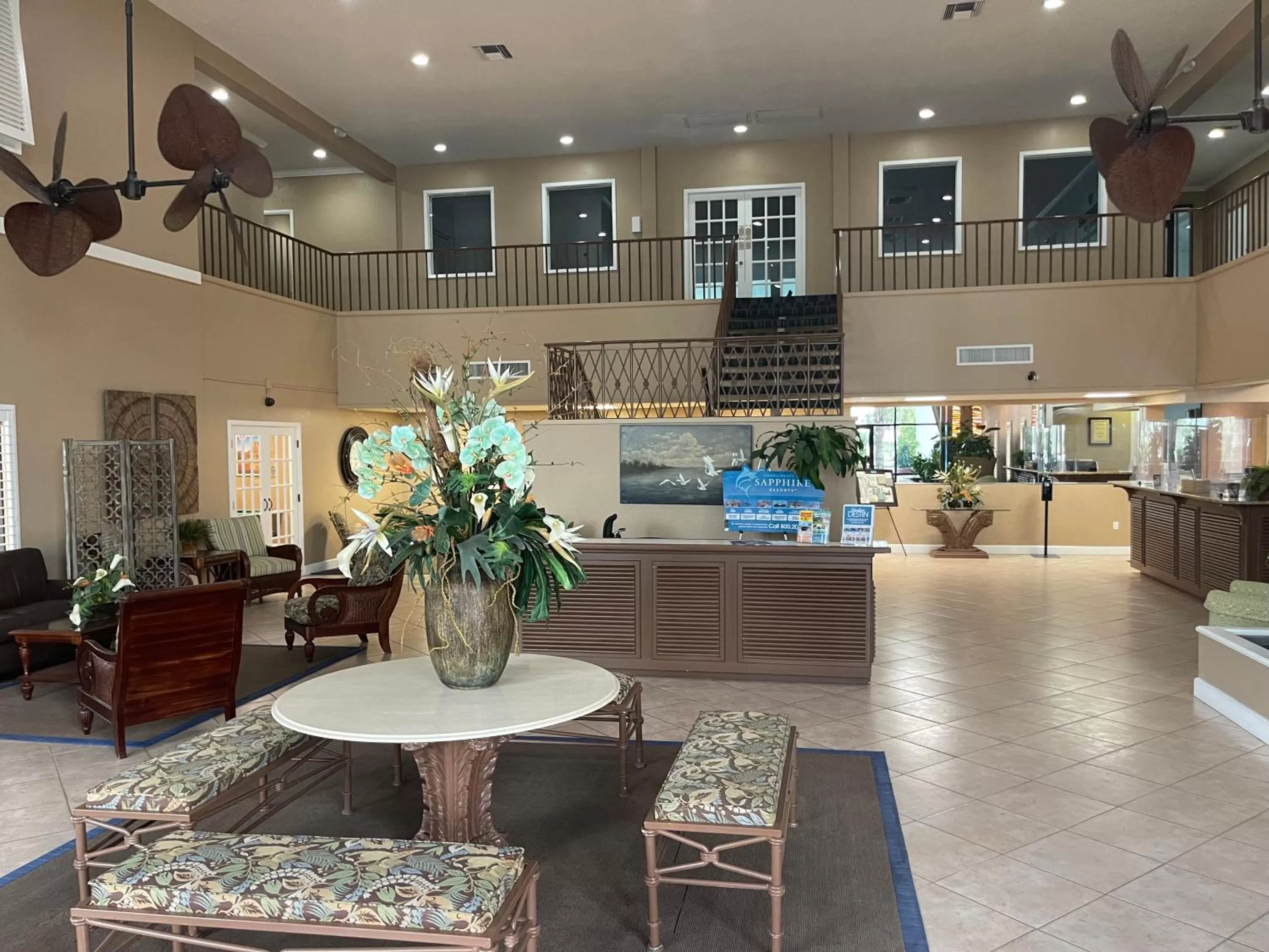 Lobby or reception in Club Destin Condos