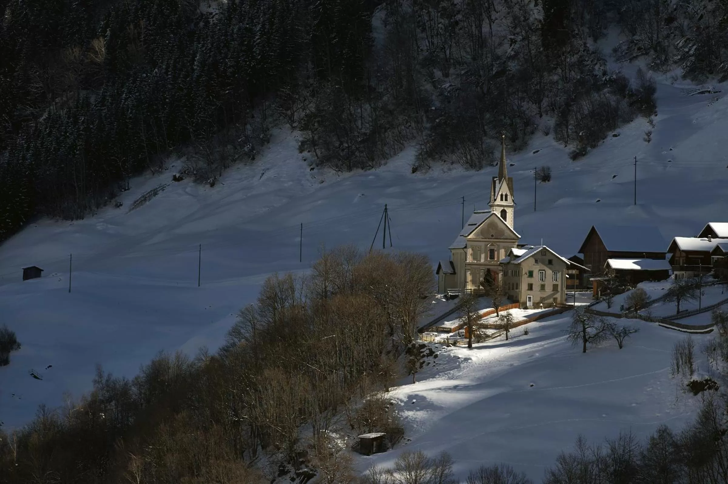 Property building in Hotel Restaurant La Furca