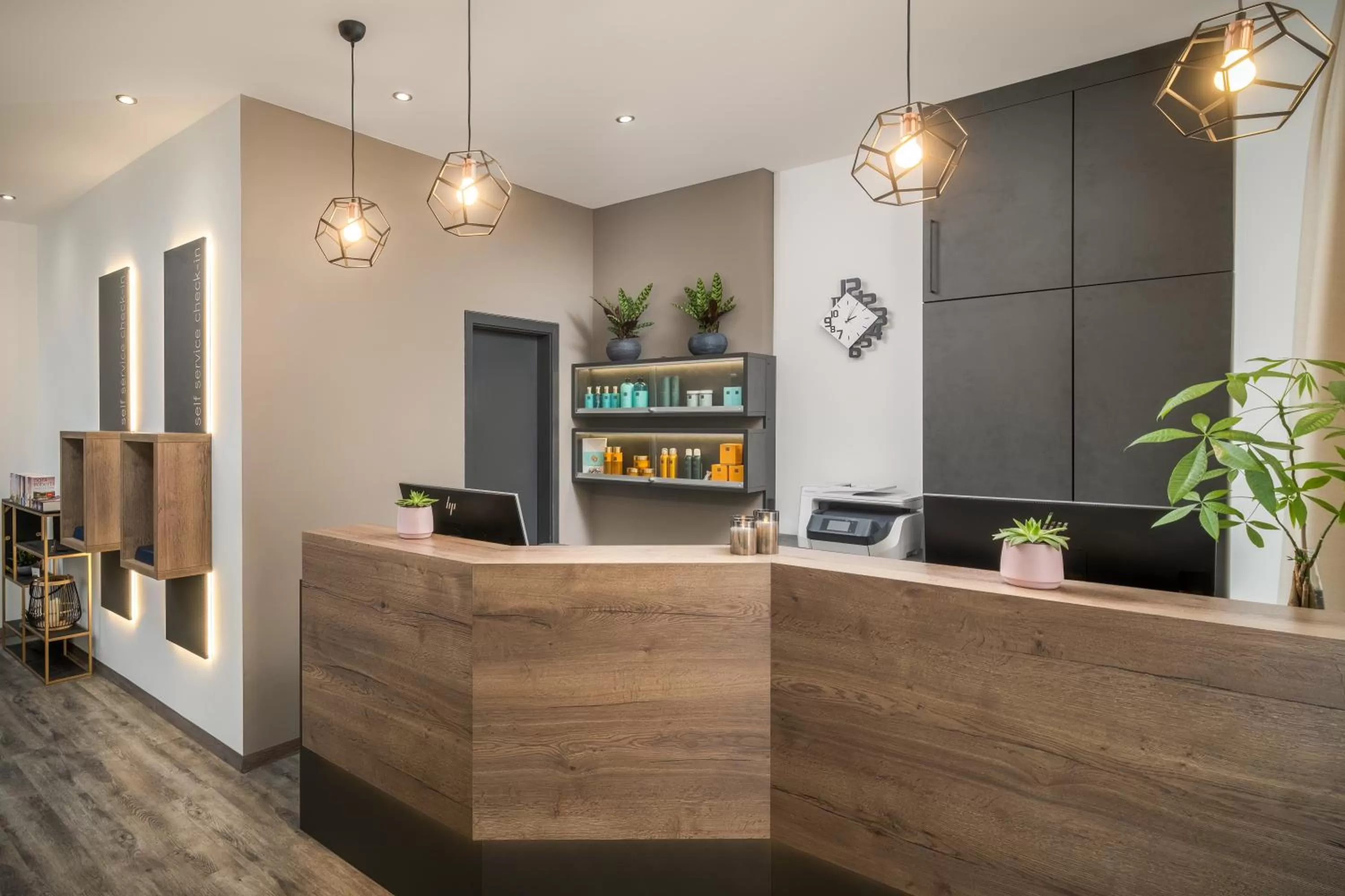 Lobby or reception in AWA Hotel