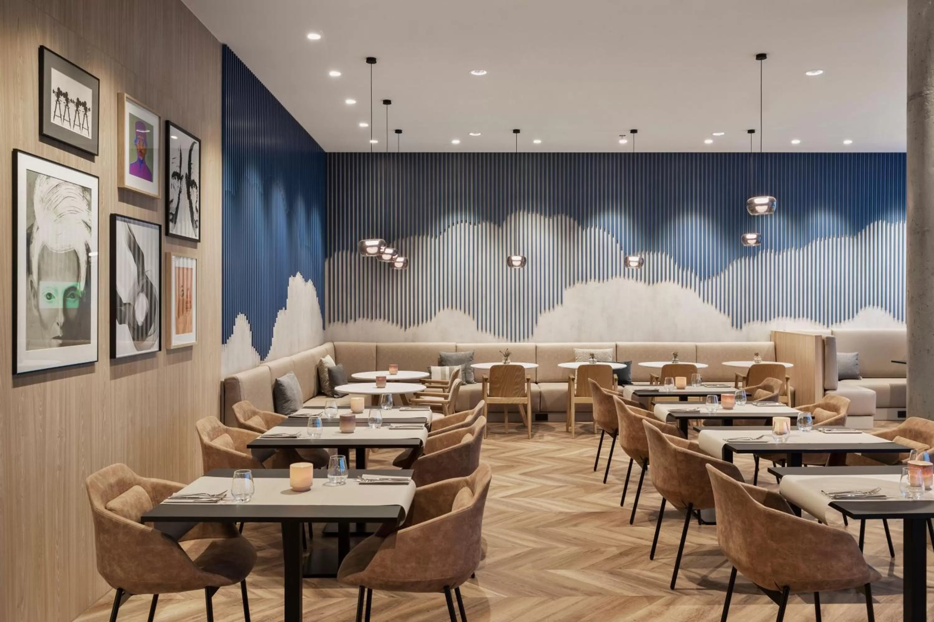 Restaurant/places to eat in Courtyard by Marriott Szczecin City