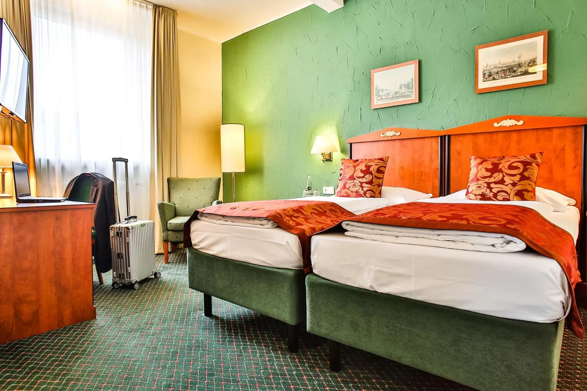 Photo of the whole room, Bed in Parkhotel Krone