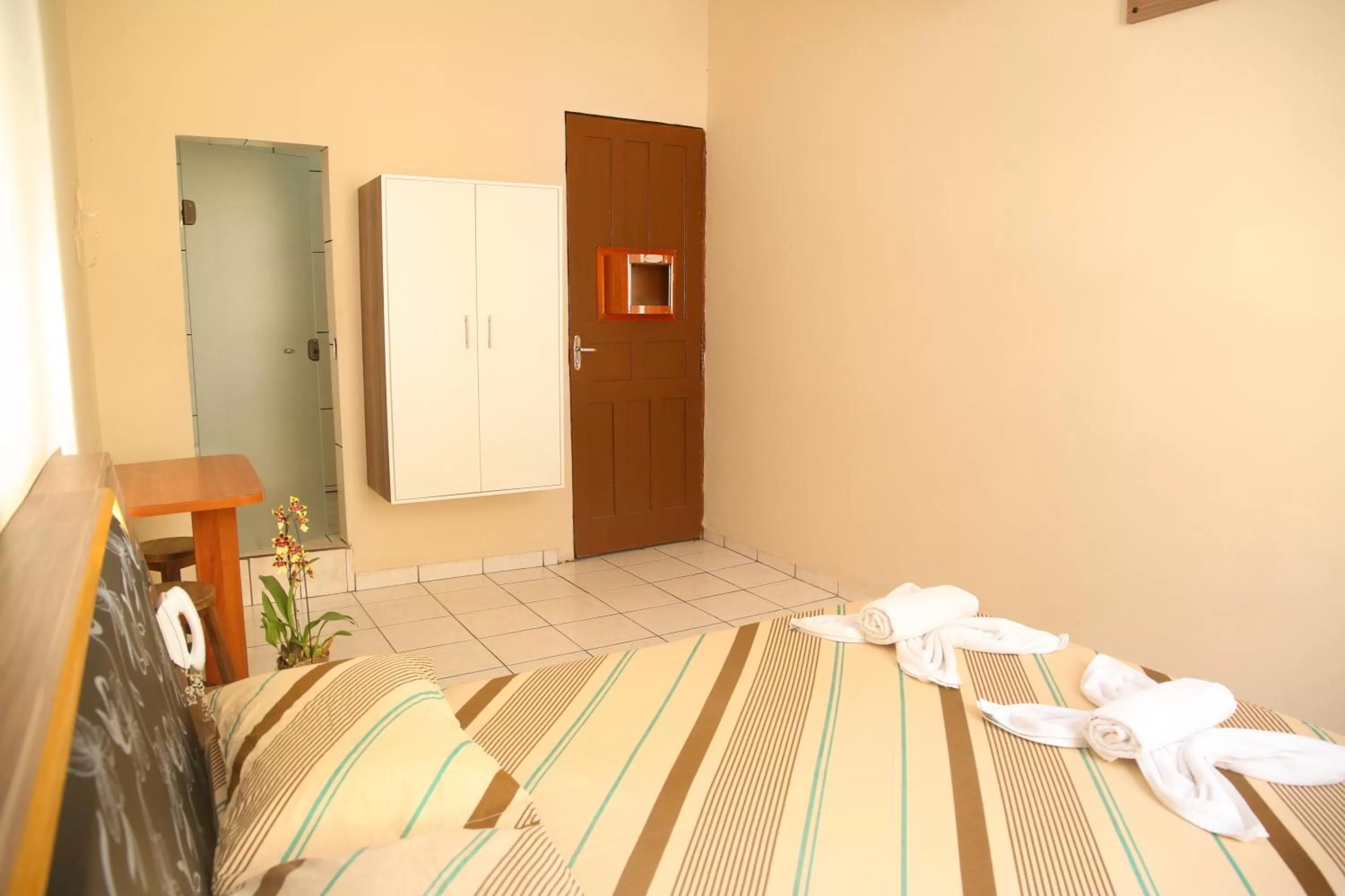 Bed in Hotel Hot Brás