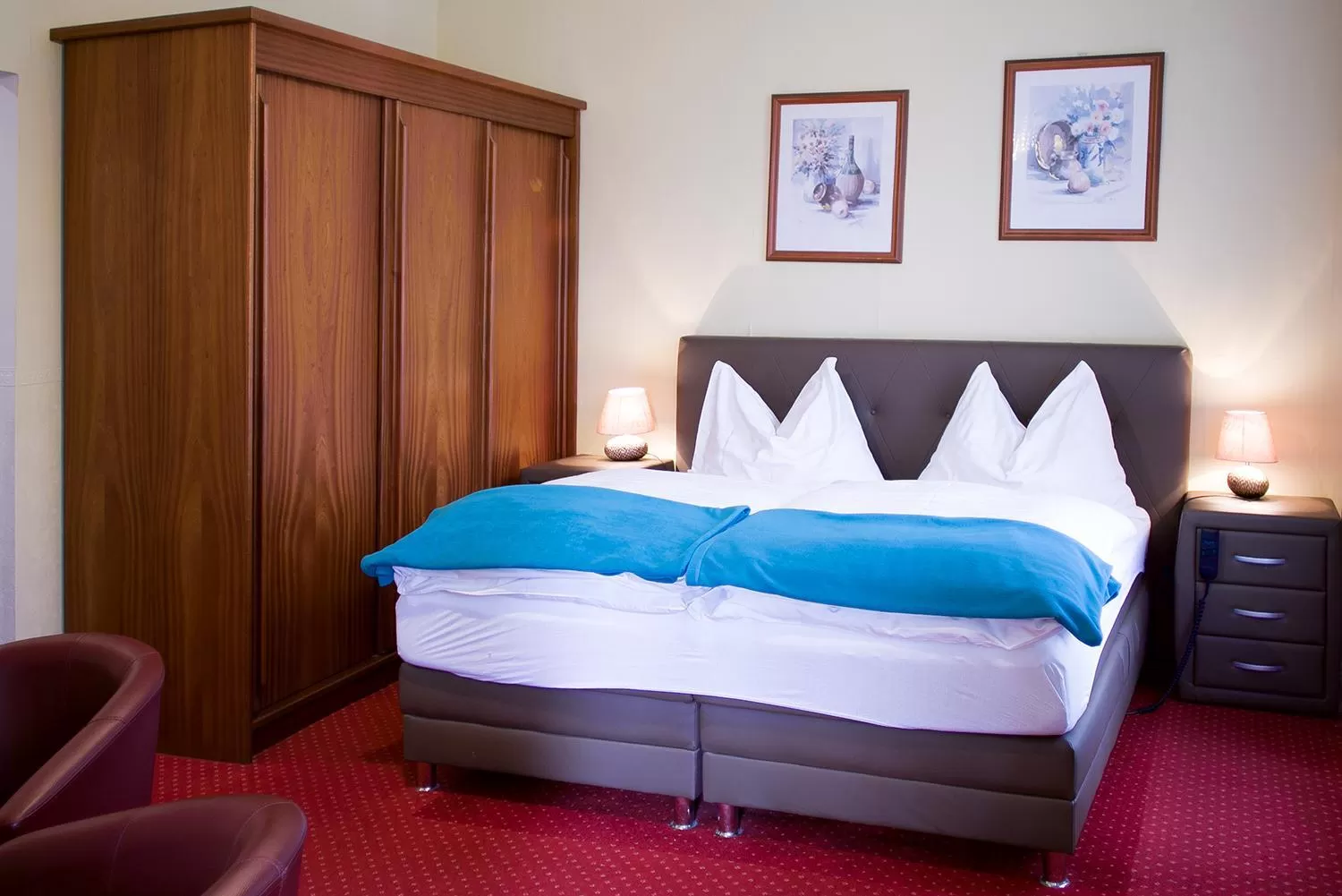 Photo of the whole room, Bed in Hotel Alter Telegraf