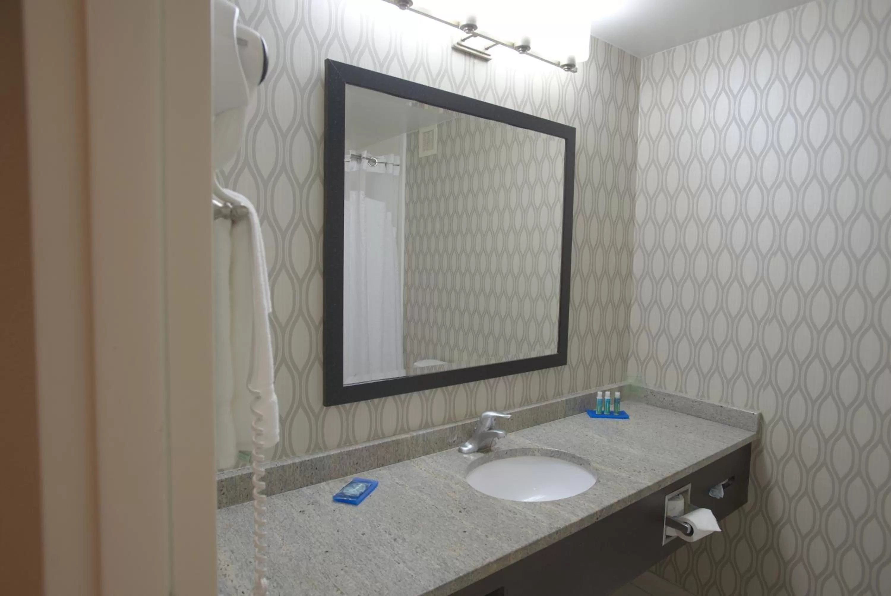 Bathroom in Holiday Inn Express Anderson I-85 - Exit 27- Highway 81 by IHG
