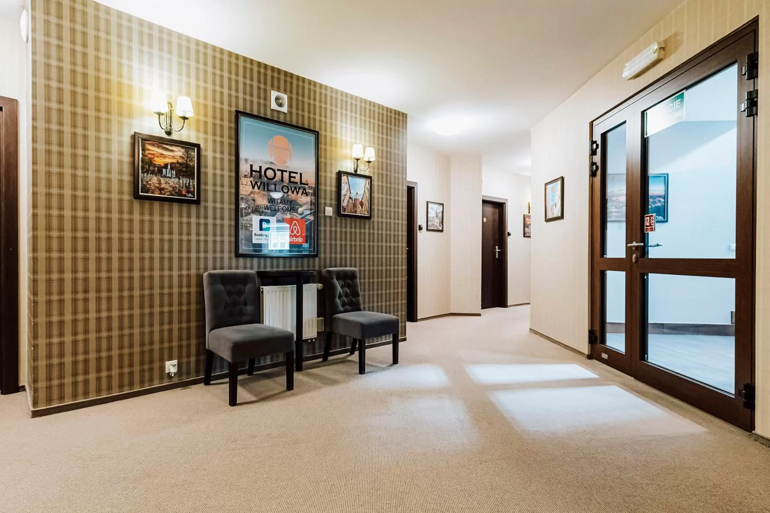Lobby or reception in Hotel Willowa