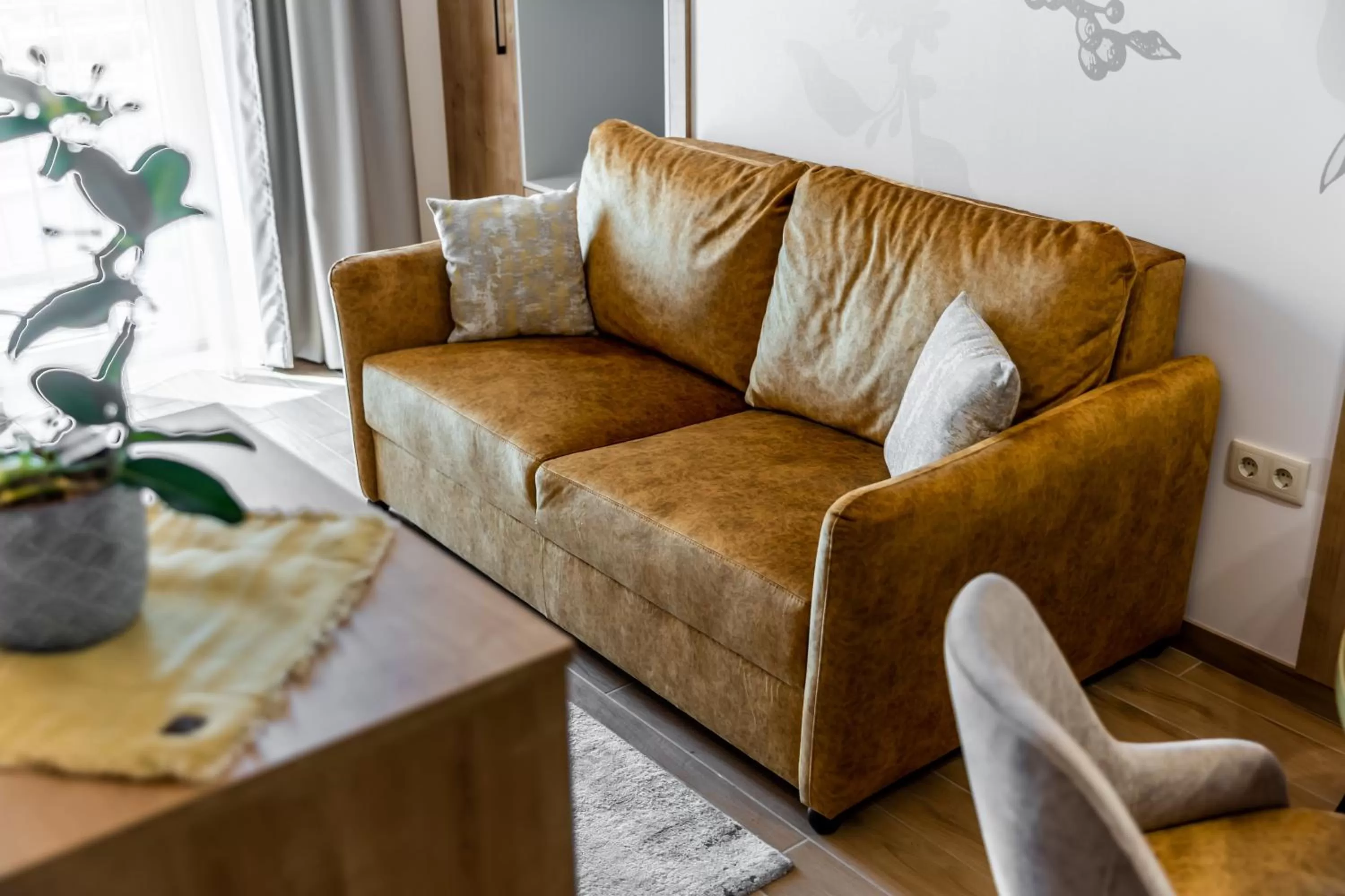 Living room in Mokka House Panzió