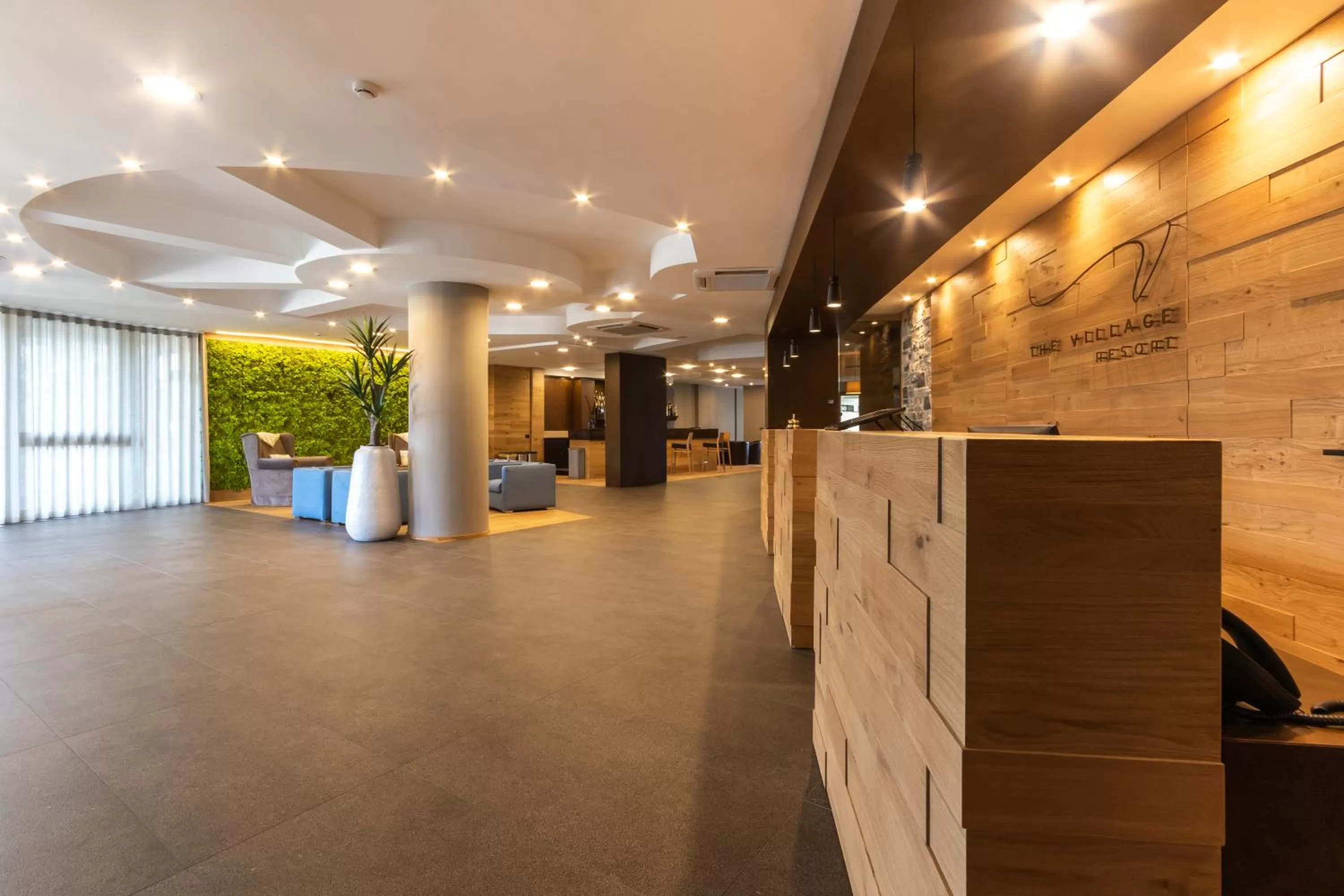 Lobby or reception in Sport Village Hotel & Spa