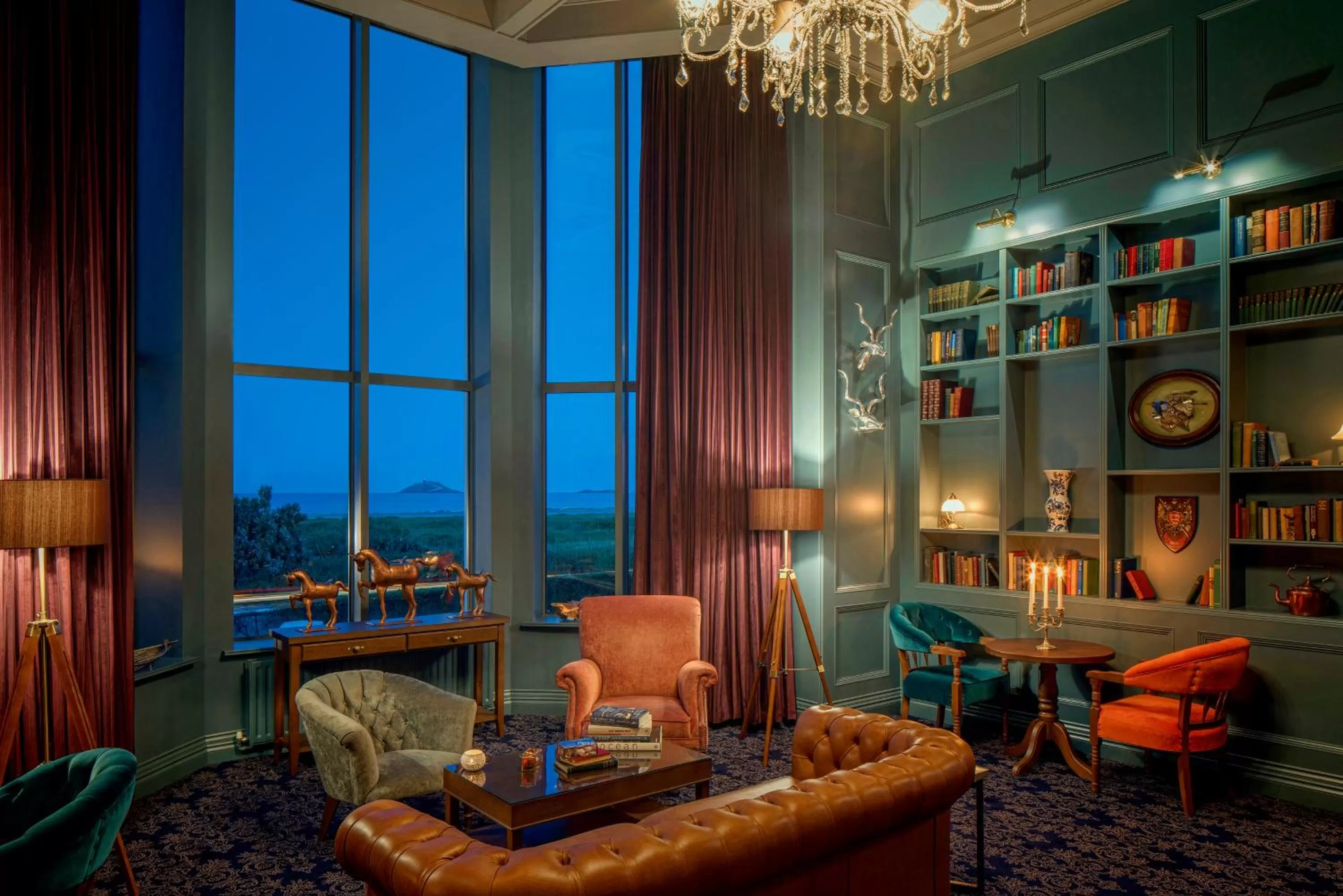 Library in Garryvoe Hotel